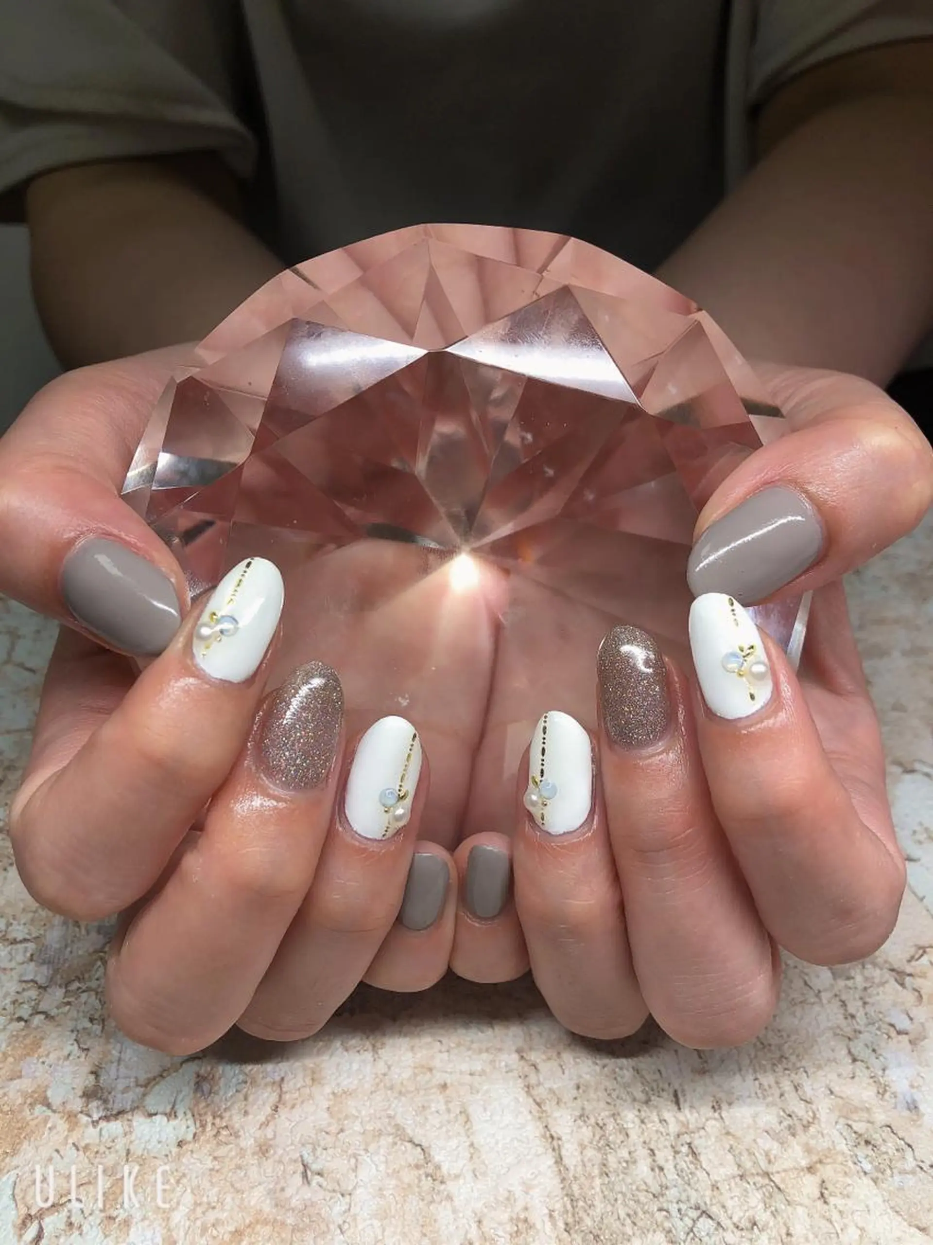 ネイル アートネイル フレンチネイル ジェルネイル グラデーション 韓国ネイル Nail room Bimano所属・Bimano seica♡+°のネイルデザイン