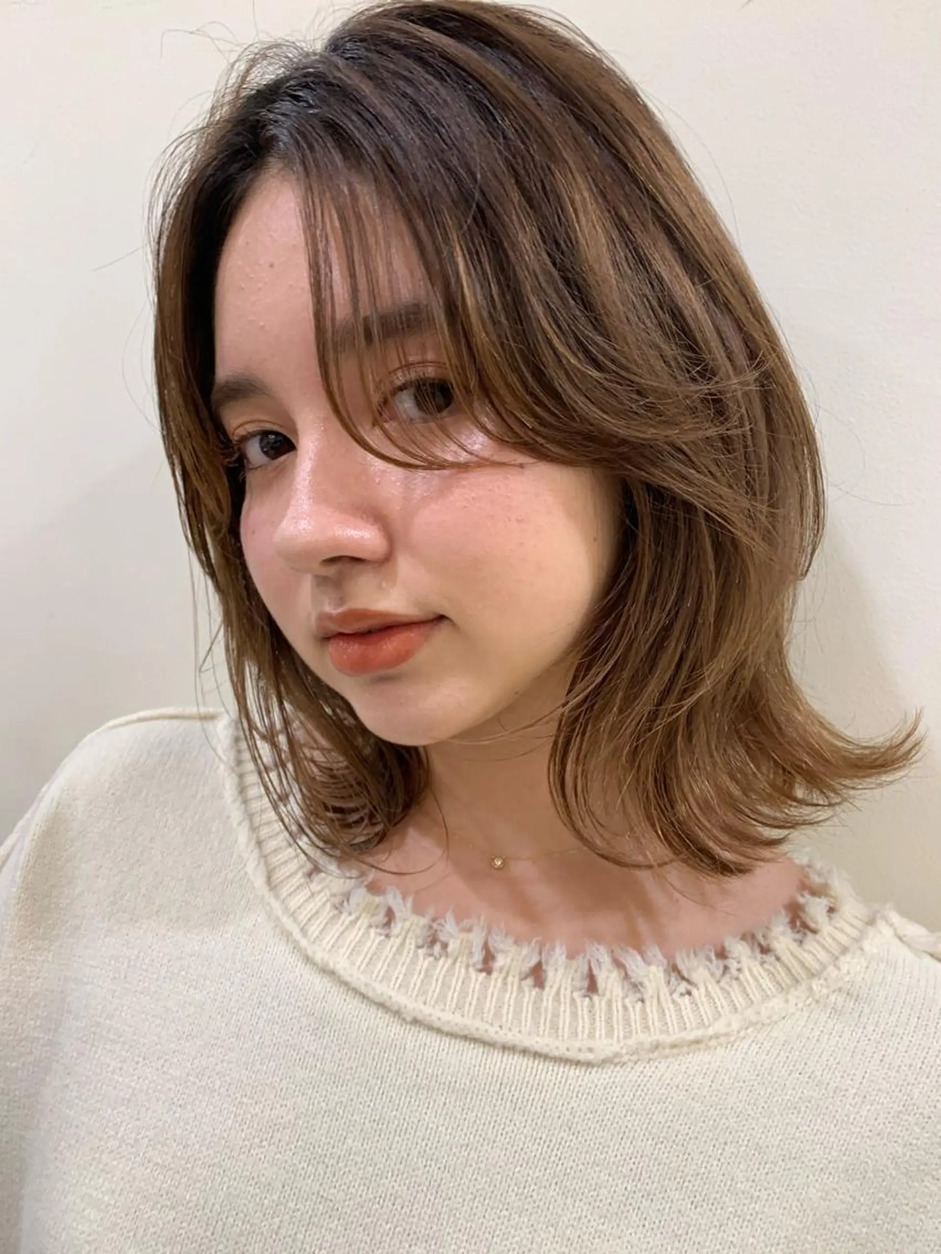セミロング 🫧ゆうき🪽 髪質改善/ハイライトのヘアスタイル