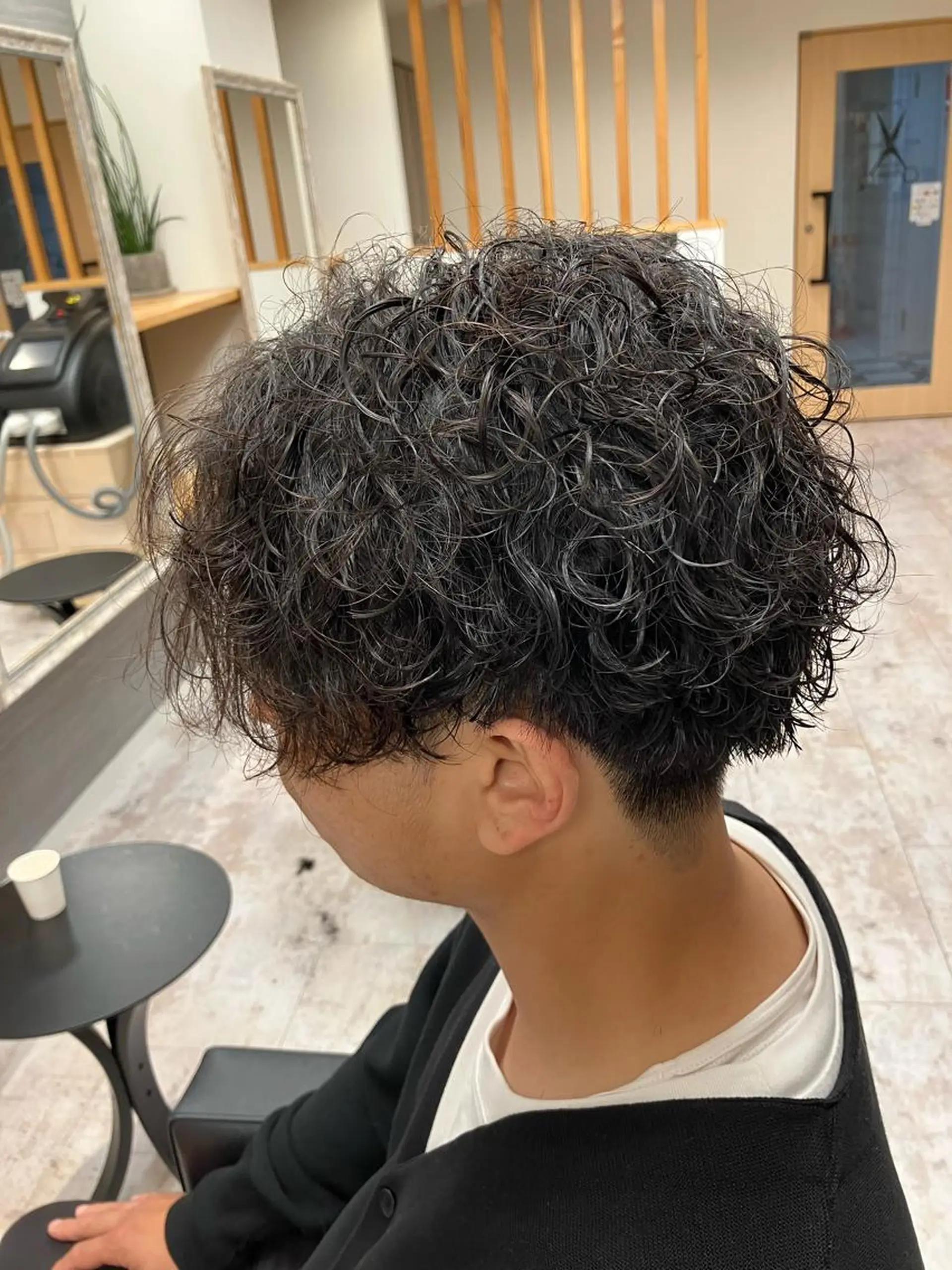 パーマ メンズ カット パーマ メンズ特化/パーマ/ フェードWATARUのヘアスタイル