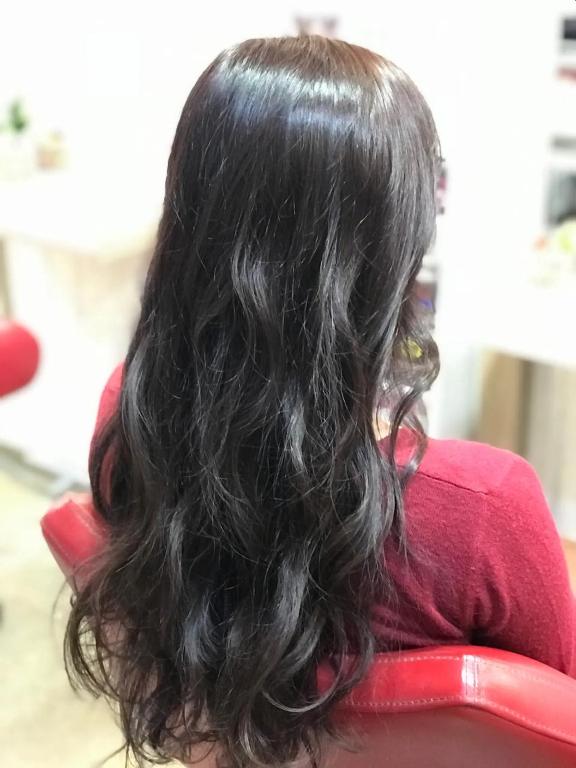 ロング カラー 渋谷宮益坂 omoのヘアスタイル