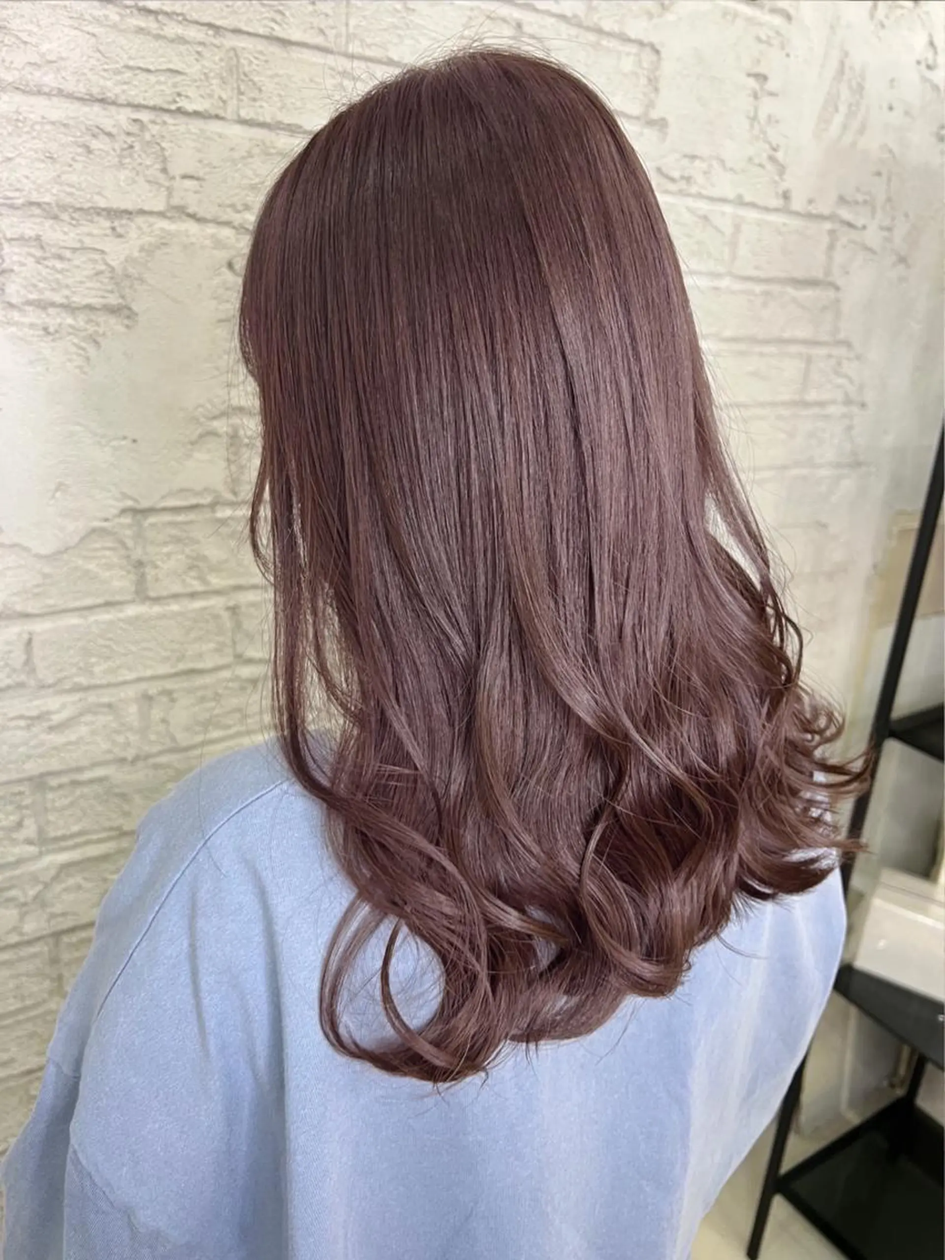 セミロング カラー エクステ＆艶カラー 🎀YURINA🎀のヘアスタイル