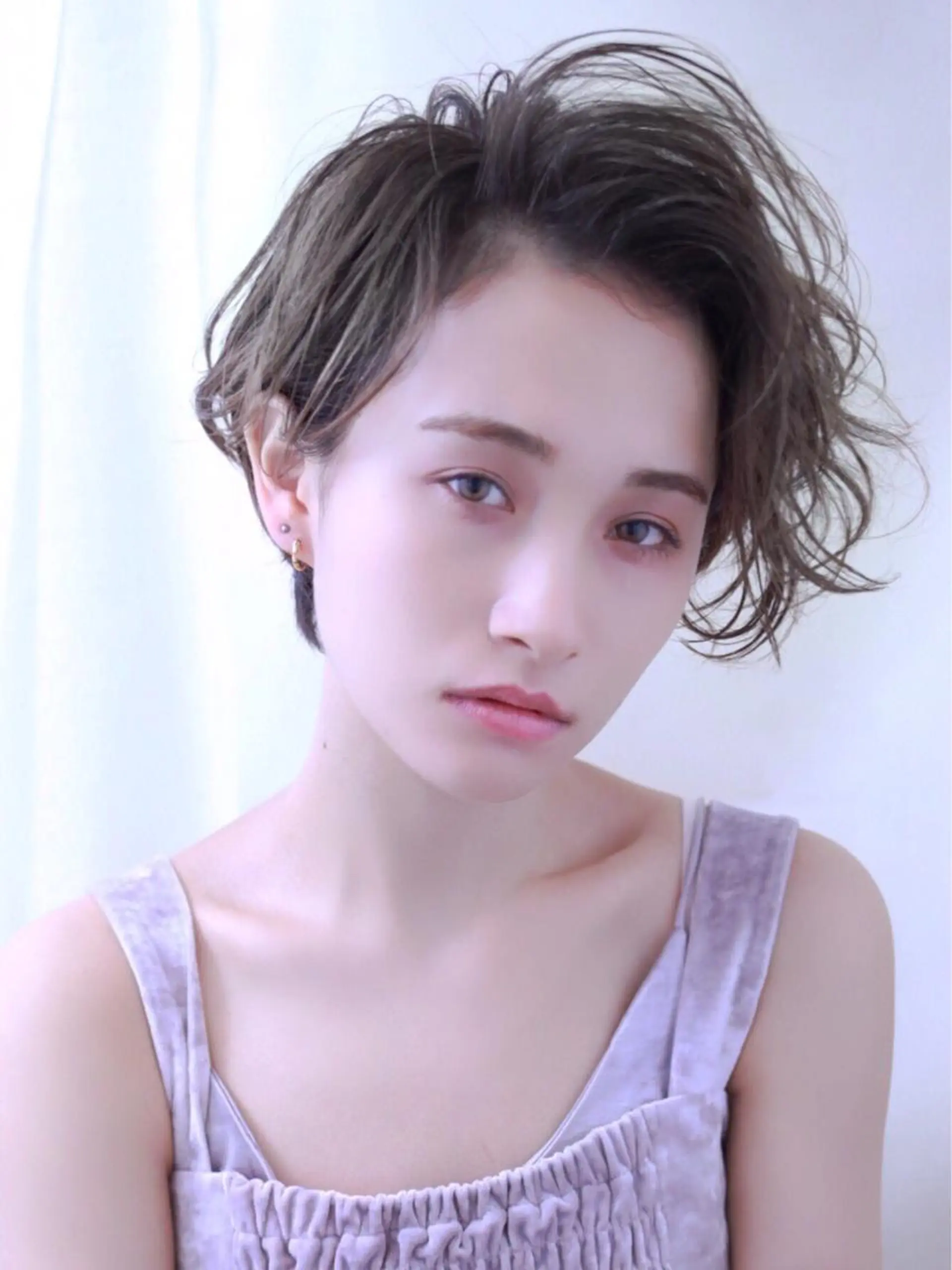 ショート カラー ぱつっとボブ/ 小野あかねのその他イメージ