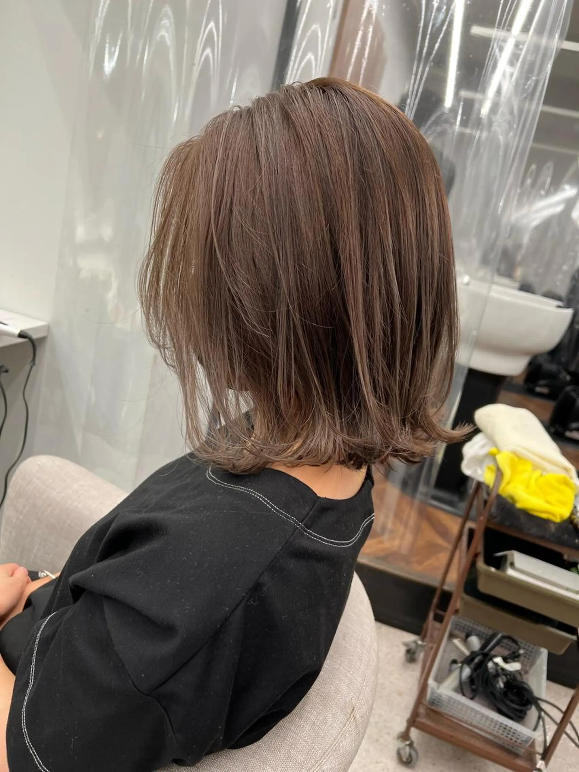 ショート カット ヘアカラー トリートメント レイヤーカット 早崎太生のヘアスタイル