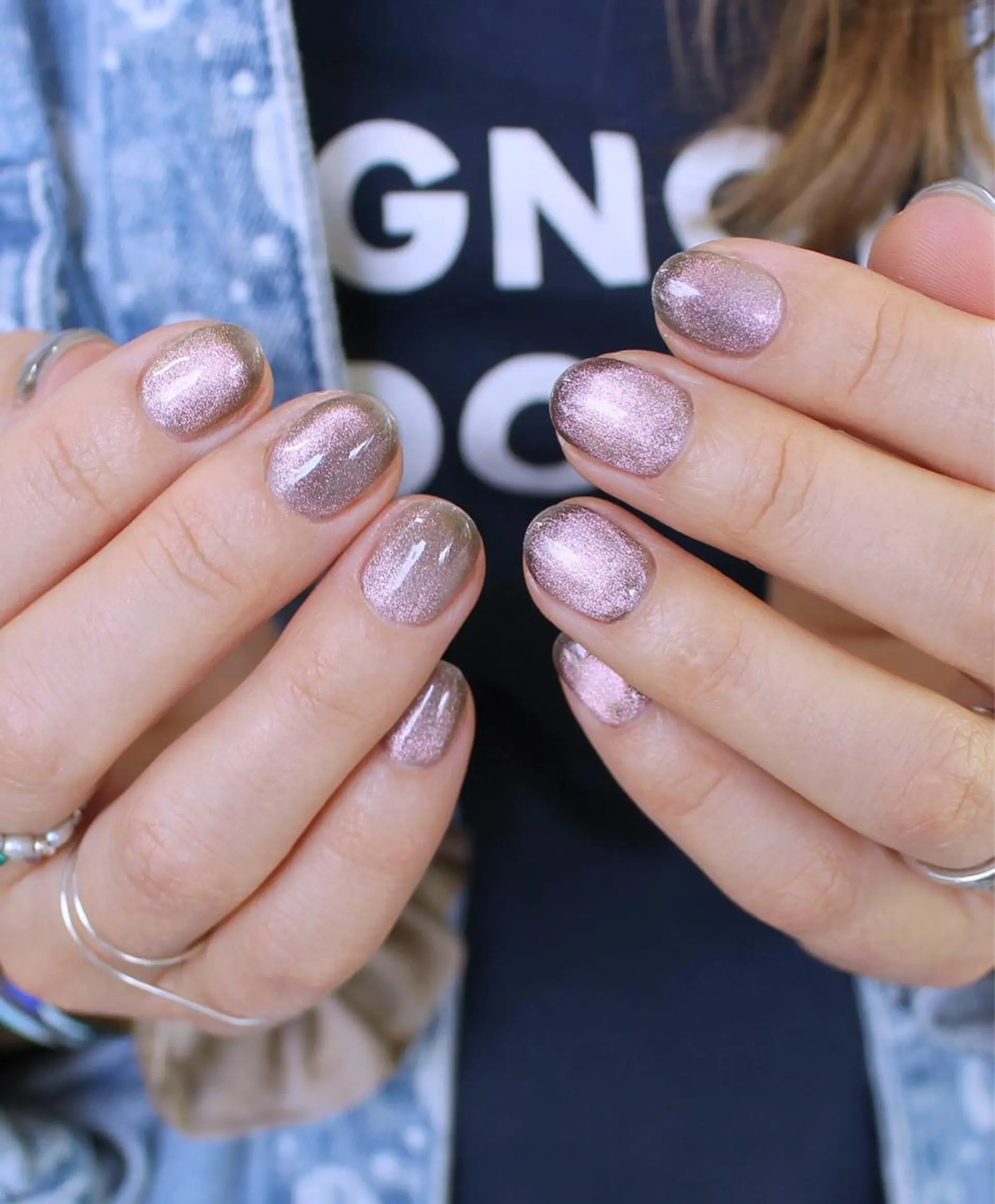 ネイル マグネットネイル ハンドネイル Baku Nailsのネイルデザイン