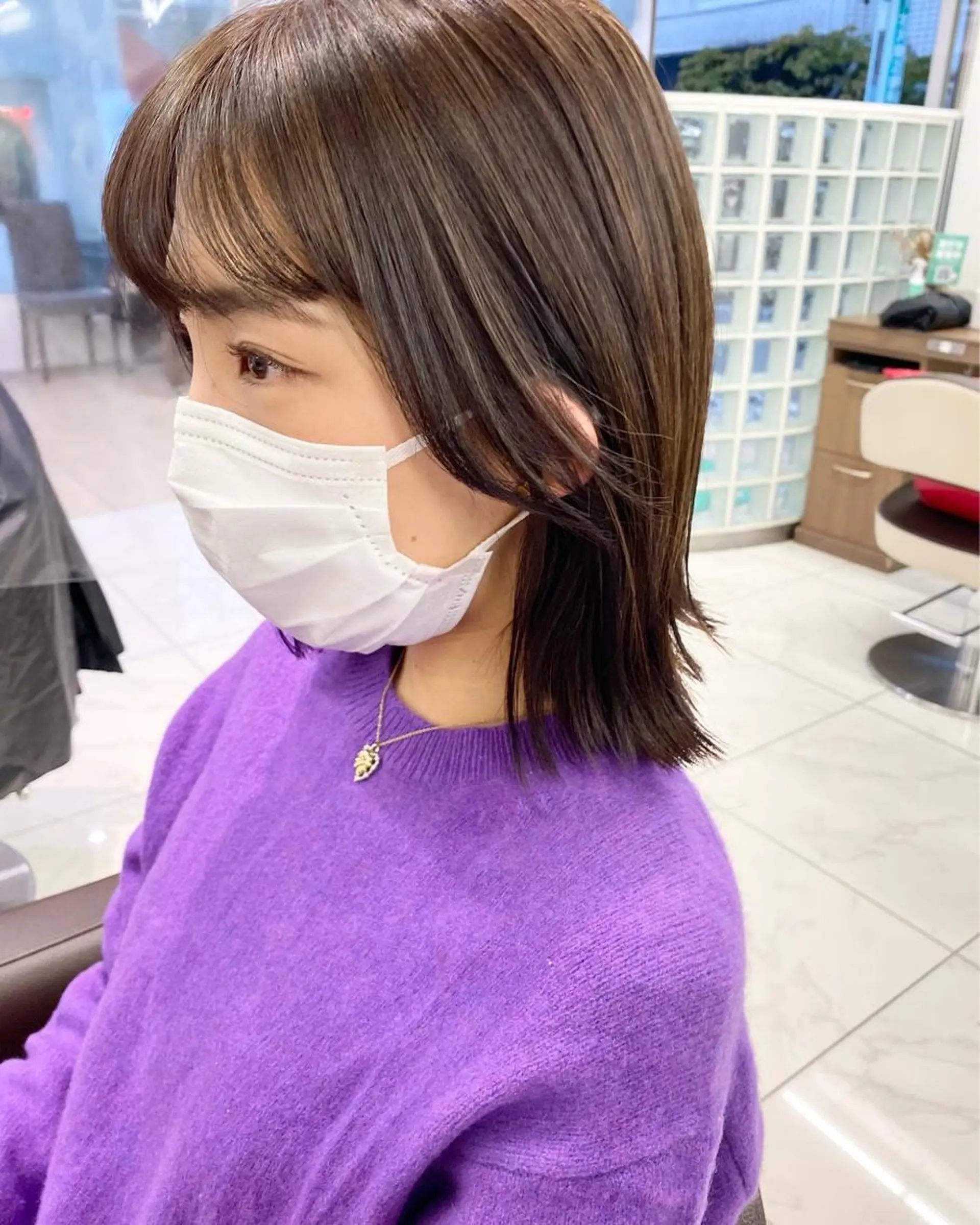 ミディアム カラー ハイライトカラー ハイライト 西山梨々【12/1〜 産休を頂きます🎀】のヘアスタイル