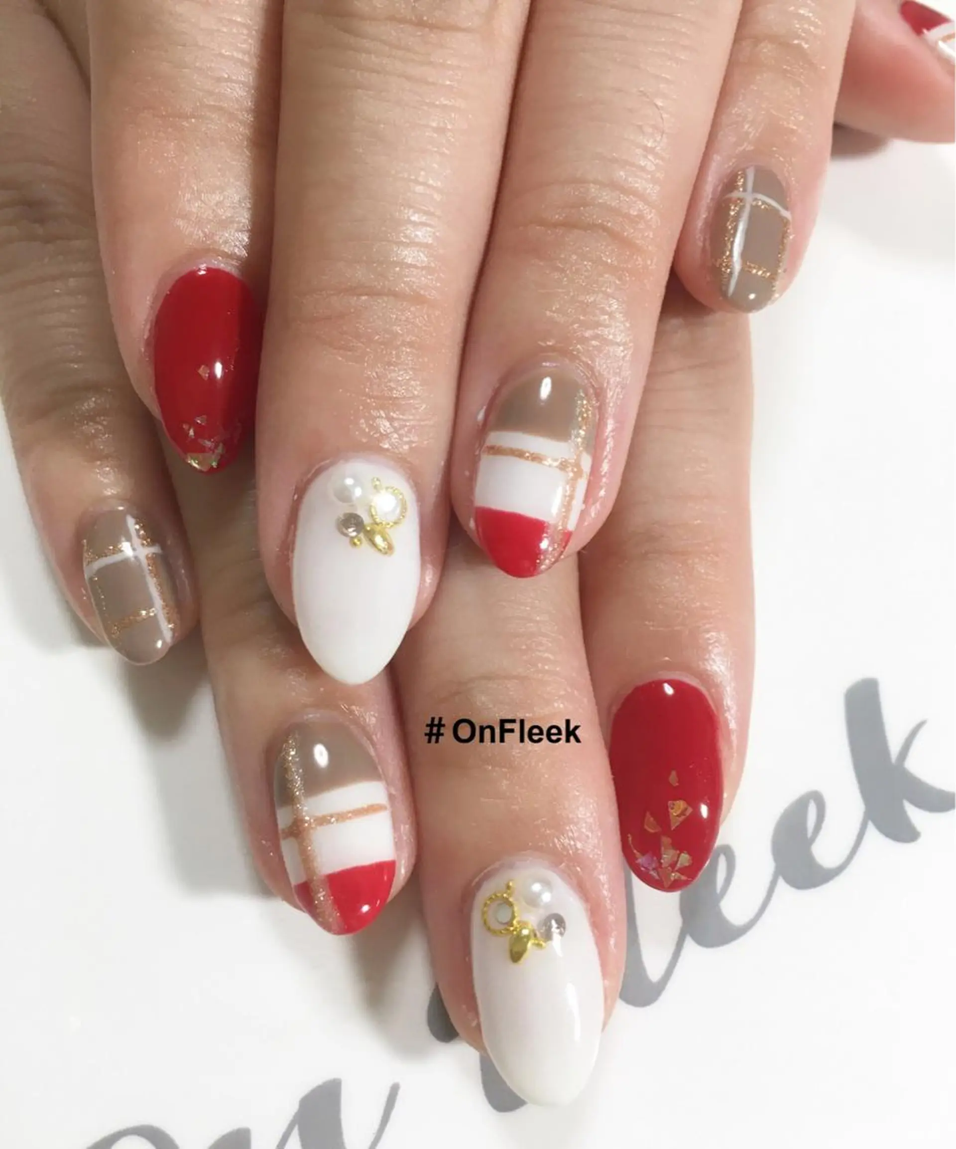 ネイル ハンドネイル NailSalon ＃OnFleekのネイルデザイン