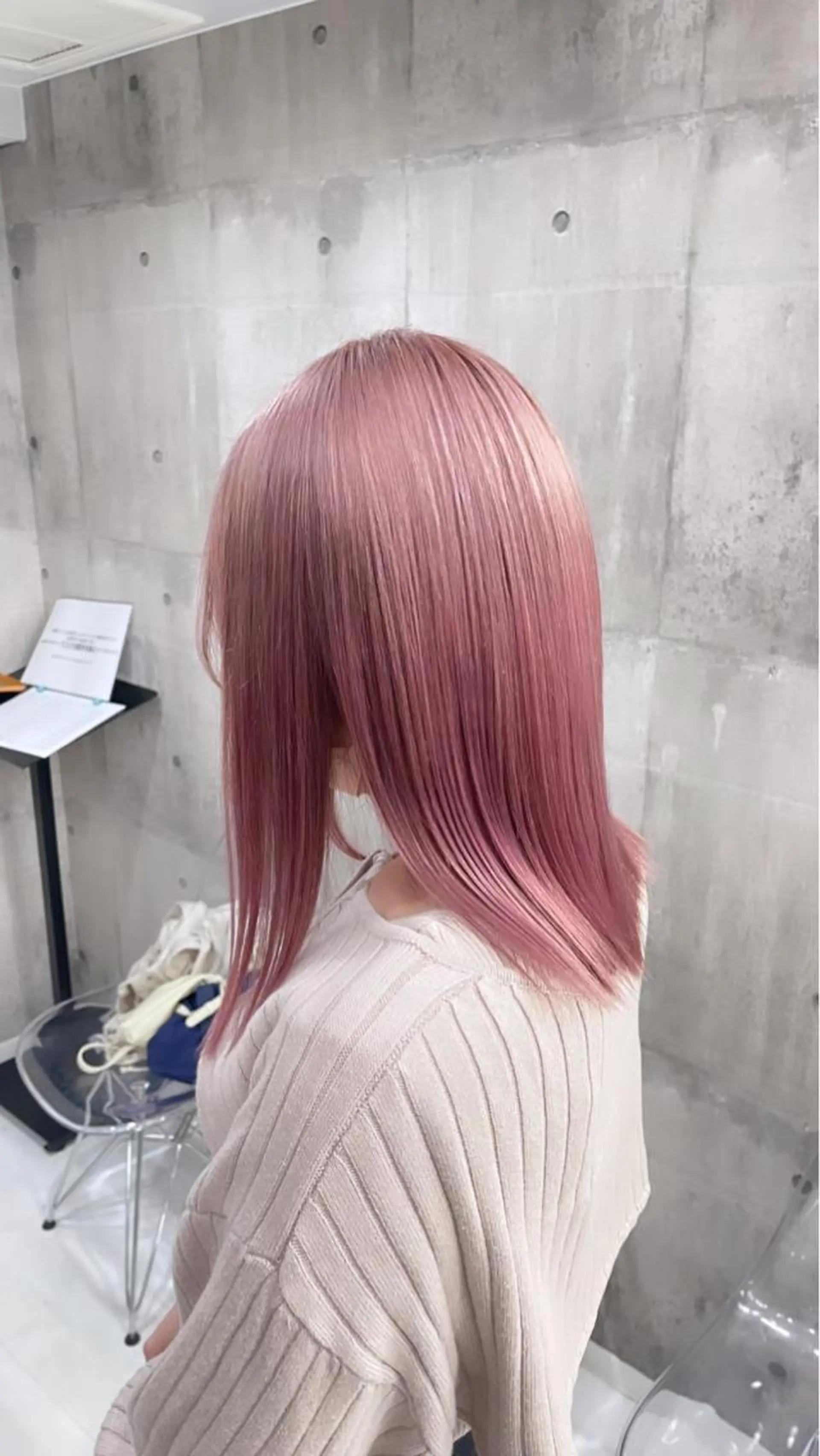 セミロング カラー ヘアカラー レイヤーの魔術師 𓍼takumi𓍼のヘアスタイル