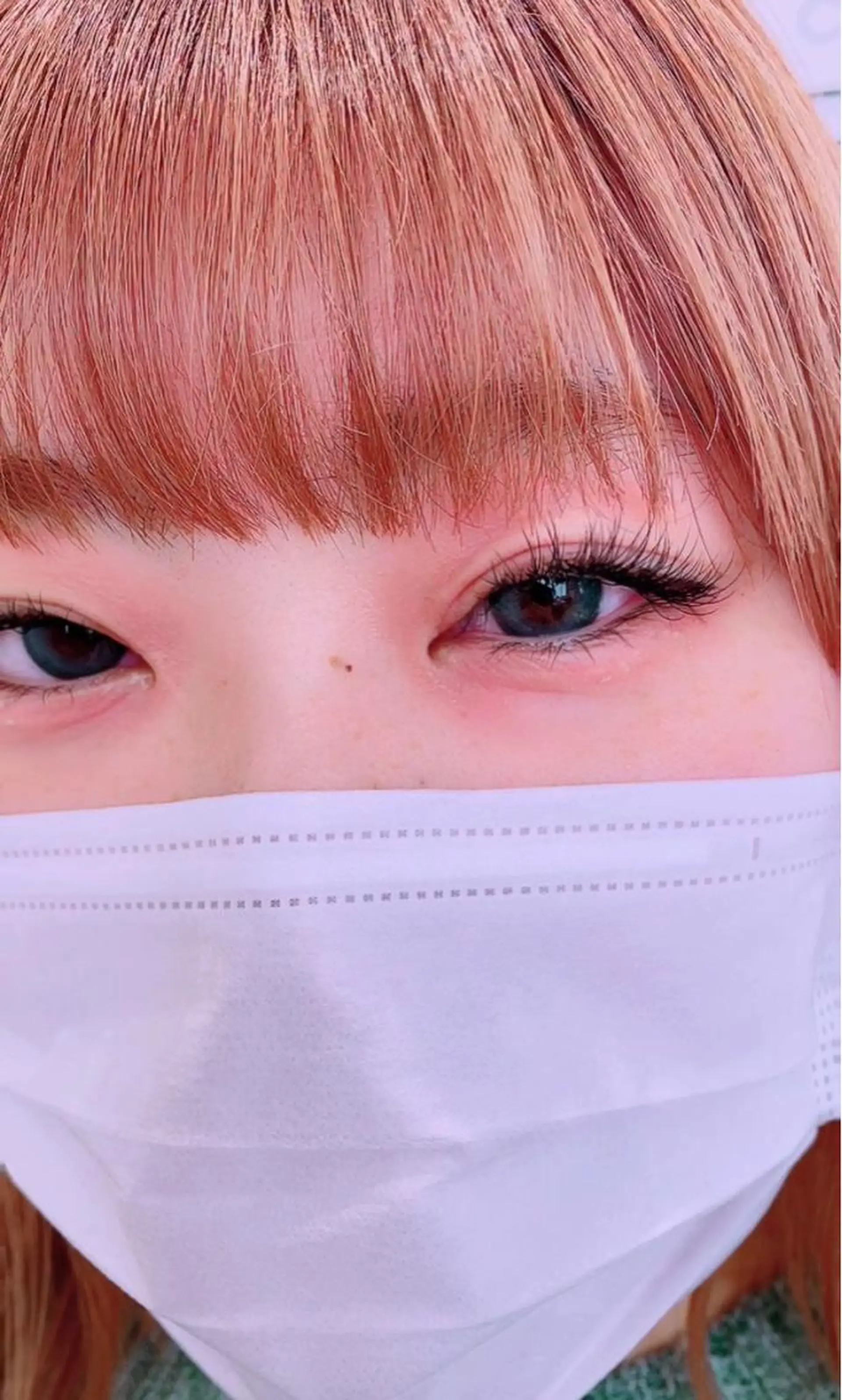 マツエク・マツパ 束感まつ毛 フラットラッシュ パリジェンヌラッシュリフト 一重×まつ毛パーマ ワンホンマツエク Glitter所属・菊入明海/マツパ/眉 ワックスのマツエク・マツパデザイン