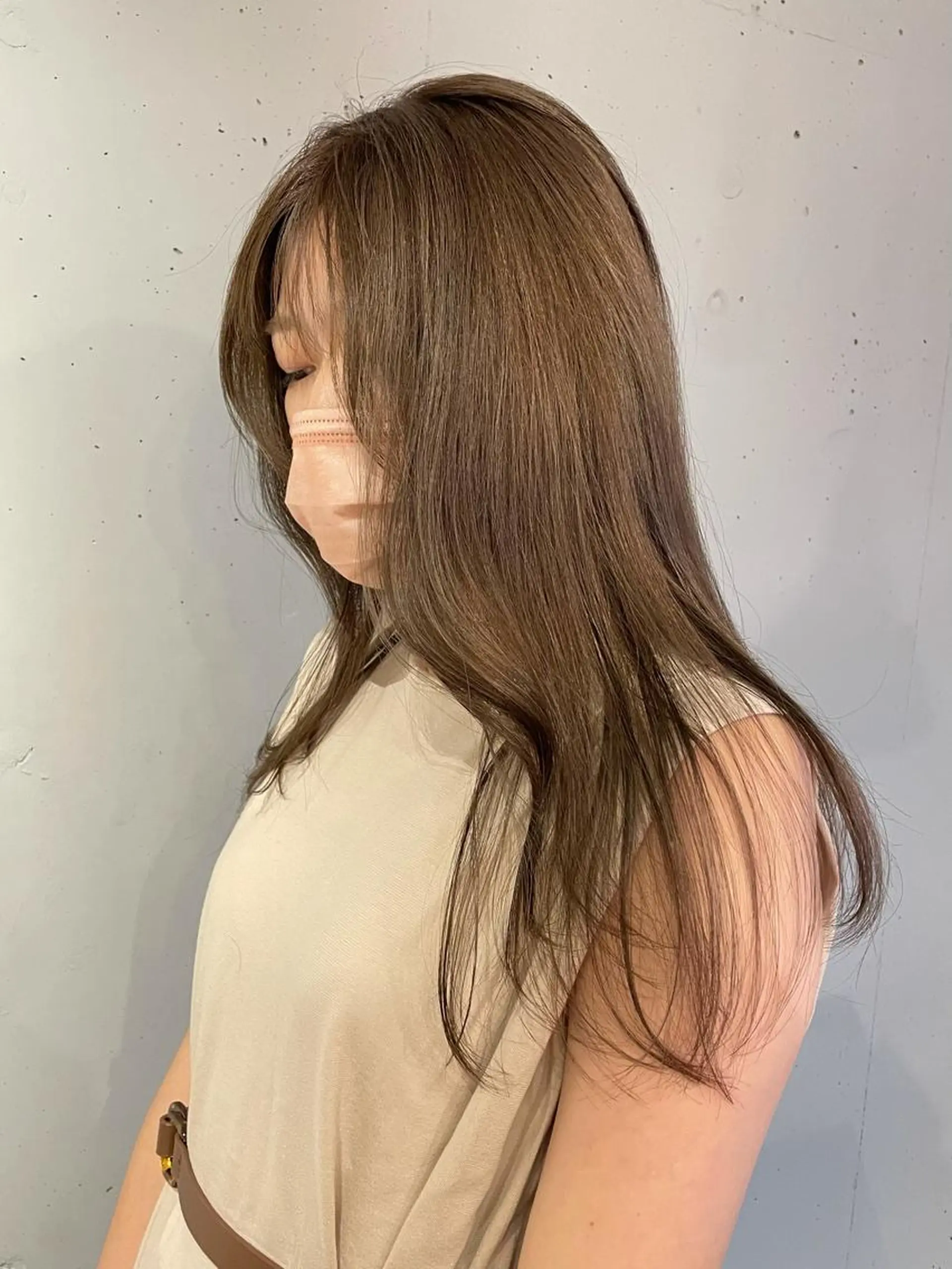ロング カラー ZOA classic hair所属・東 みのりのヘアスタイル