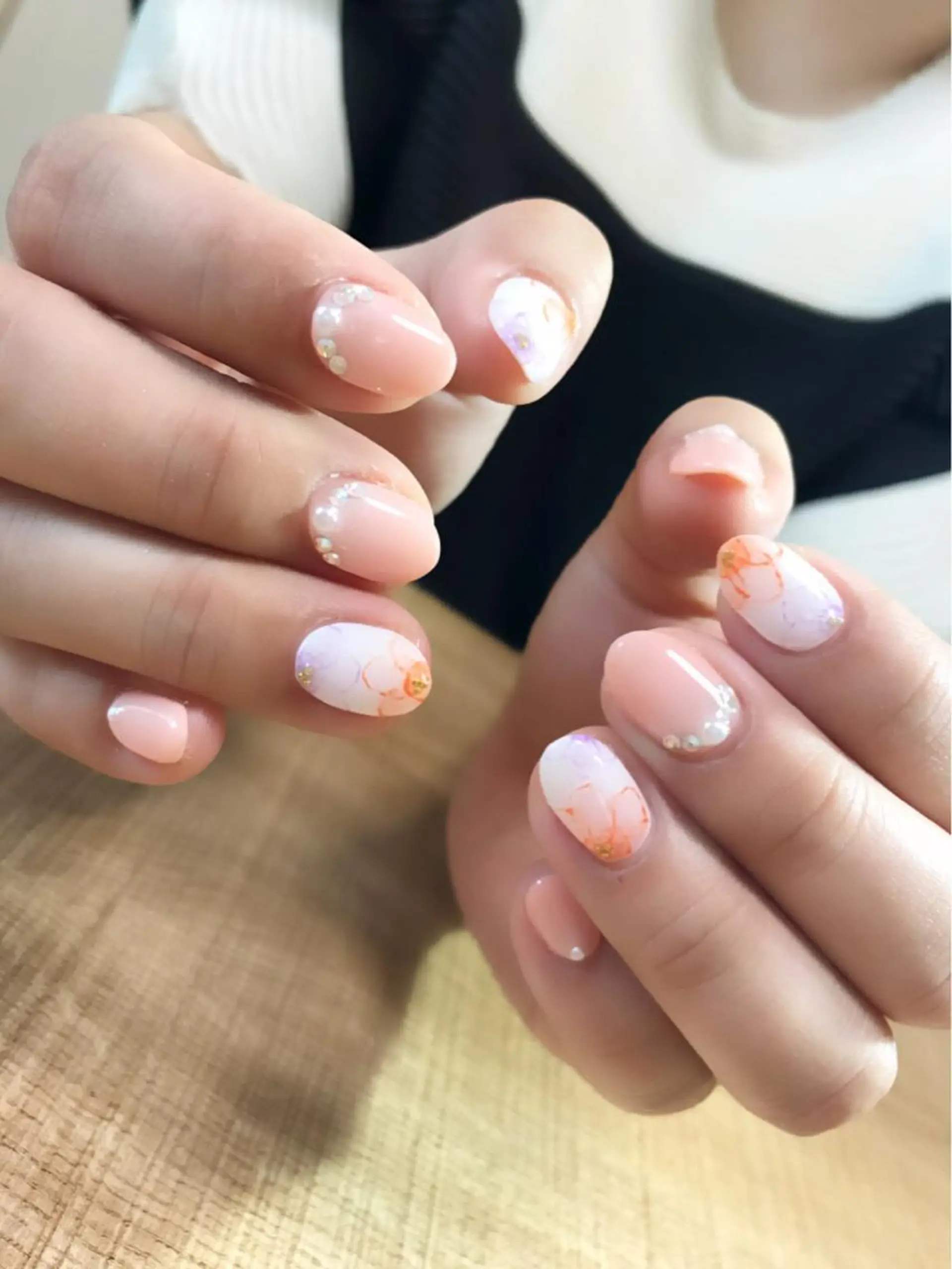 ネイル ツメトマツゲ .のネイルデザイン