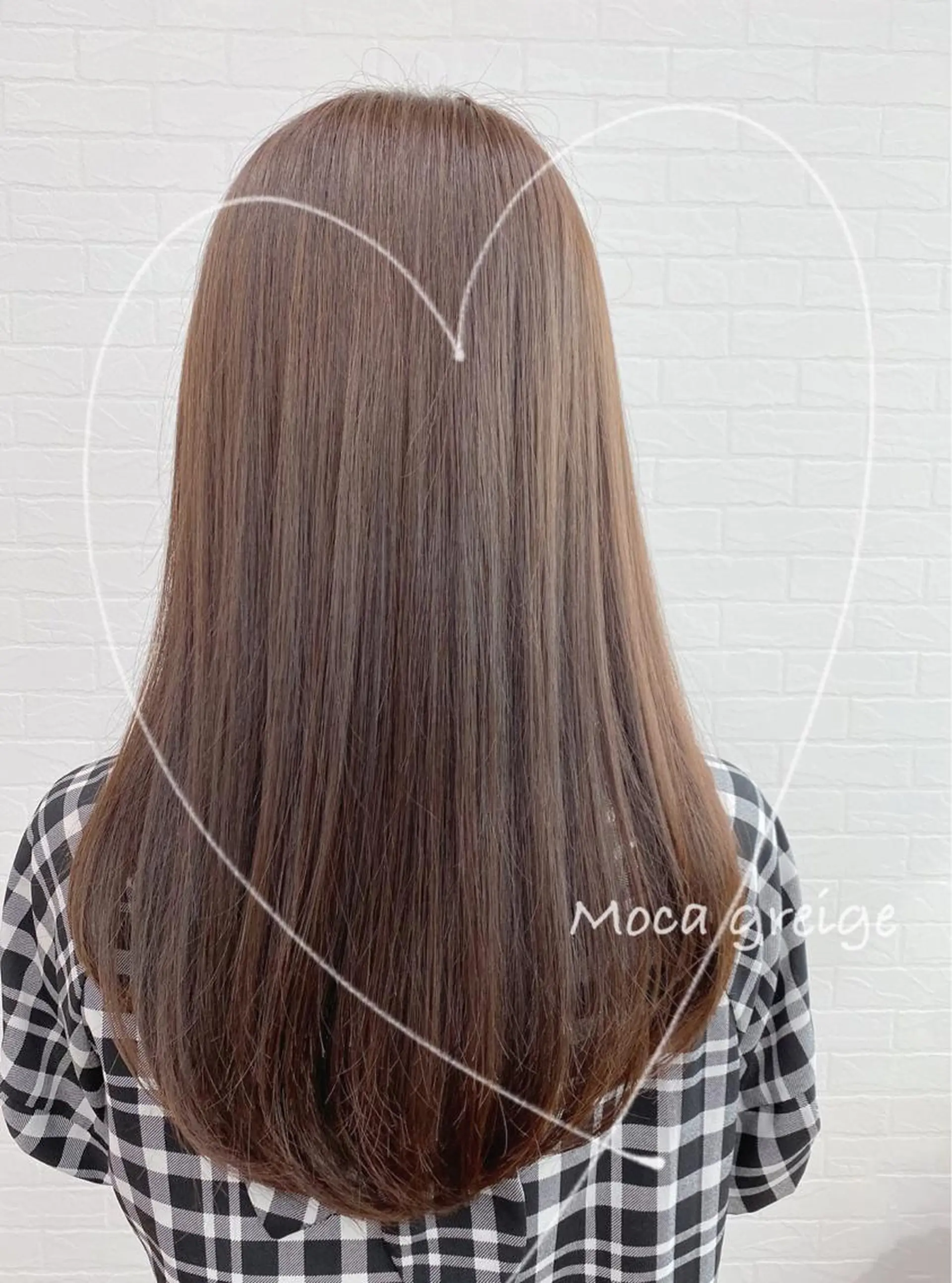 セミロング カラー グレージュ GRANLUSSO 〜グランルッソ駅前店所属・木口 嘉美のヘアスタイル