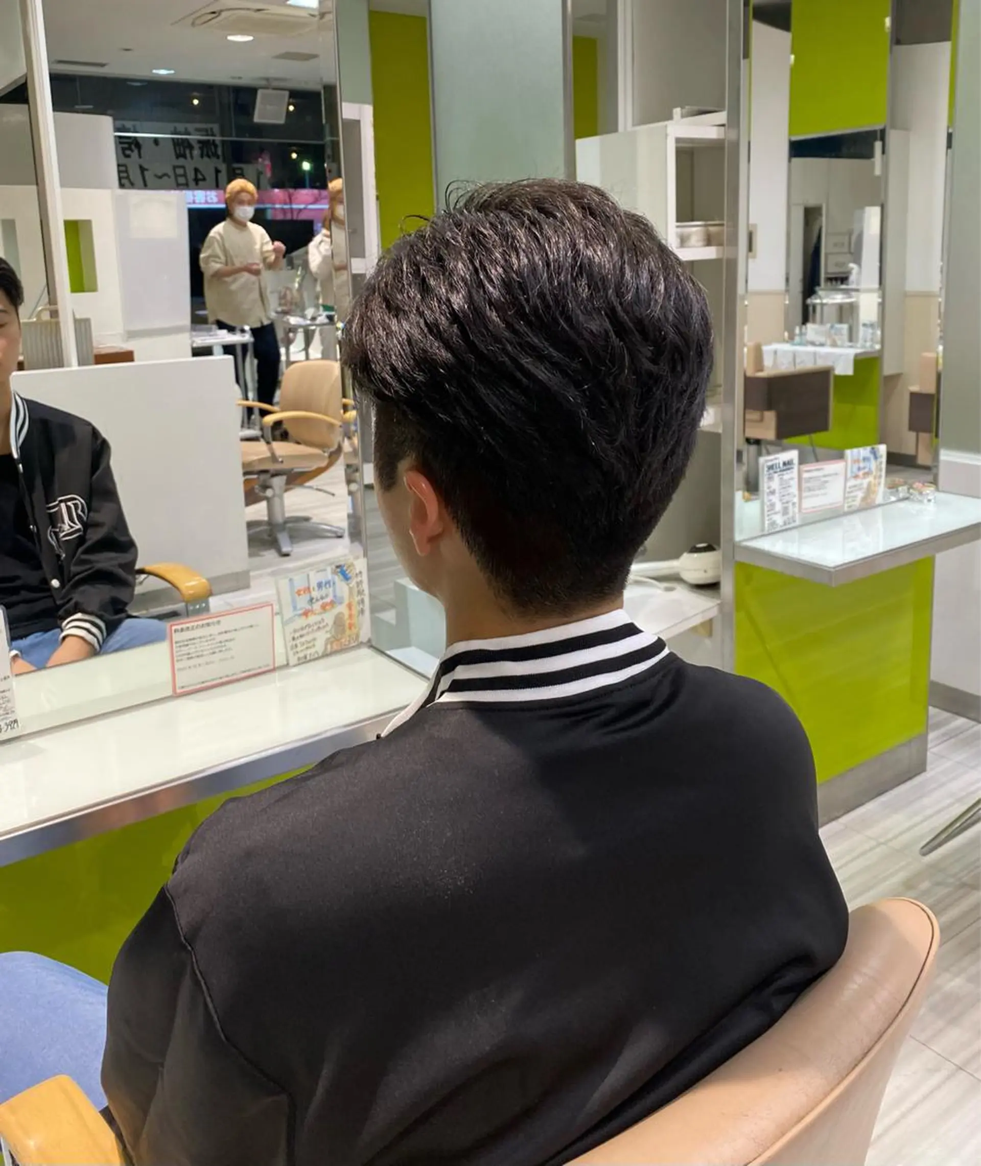 メンズ j-sure所属・サントス 芳美のヘアスタイル