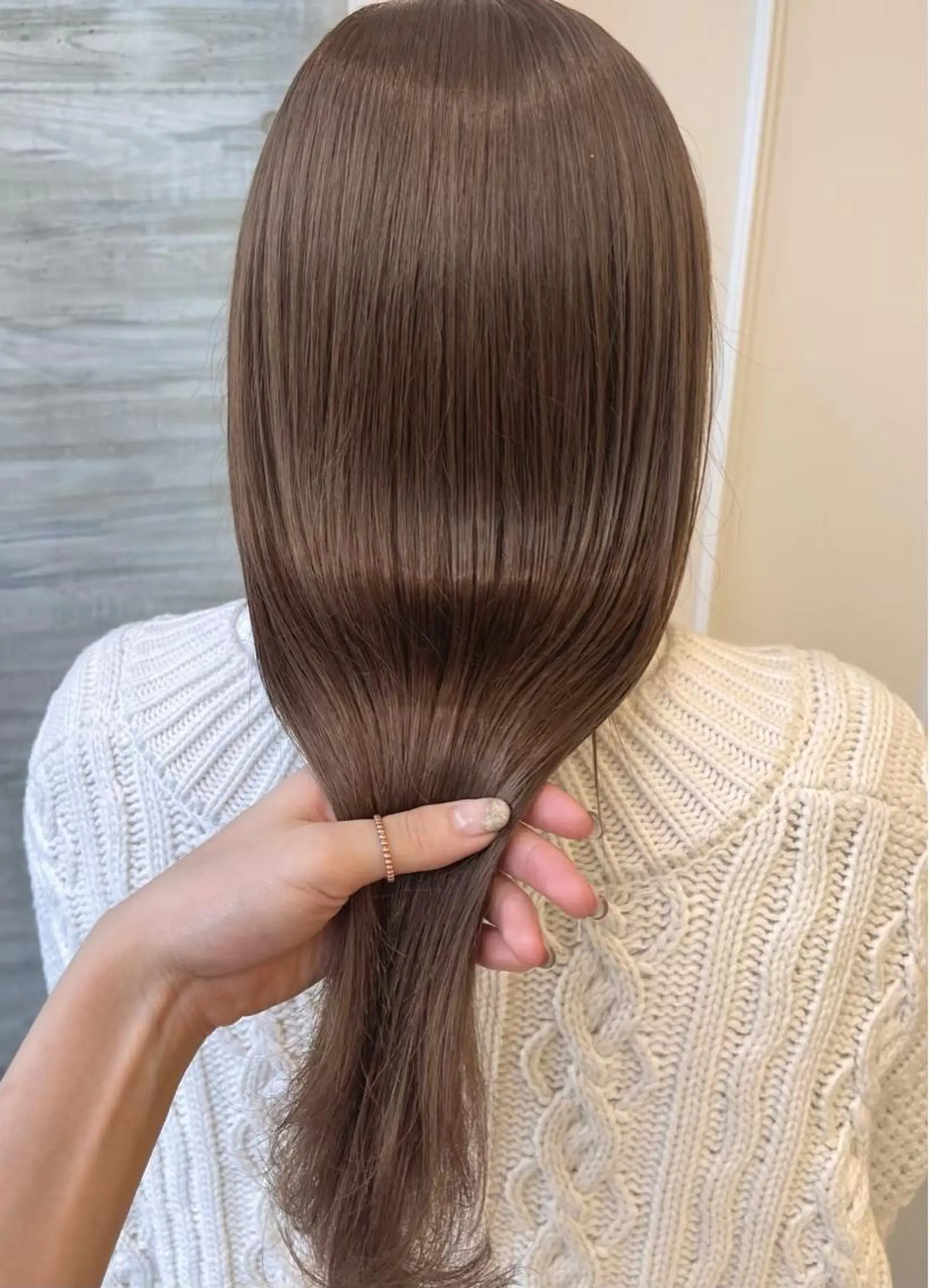 ロング カラー トリートメント ヘアカラー トリートメント GOODDAY ヘアサロンのヘアスタイル