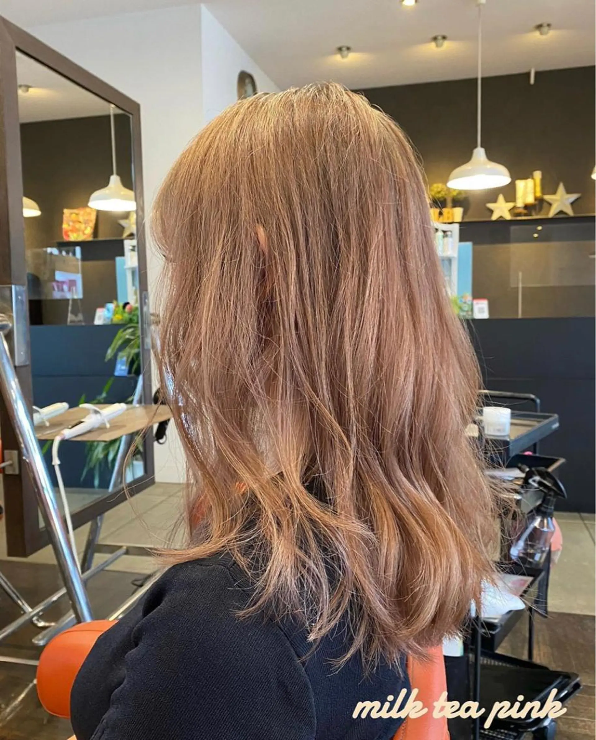 セミロング カラー カット ヘアカラー トリートメント デザインカラー🌈 高木リョウのヘアスタイル