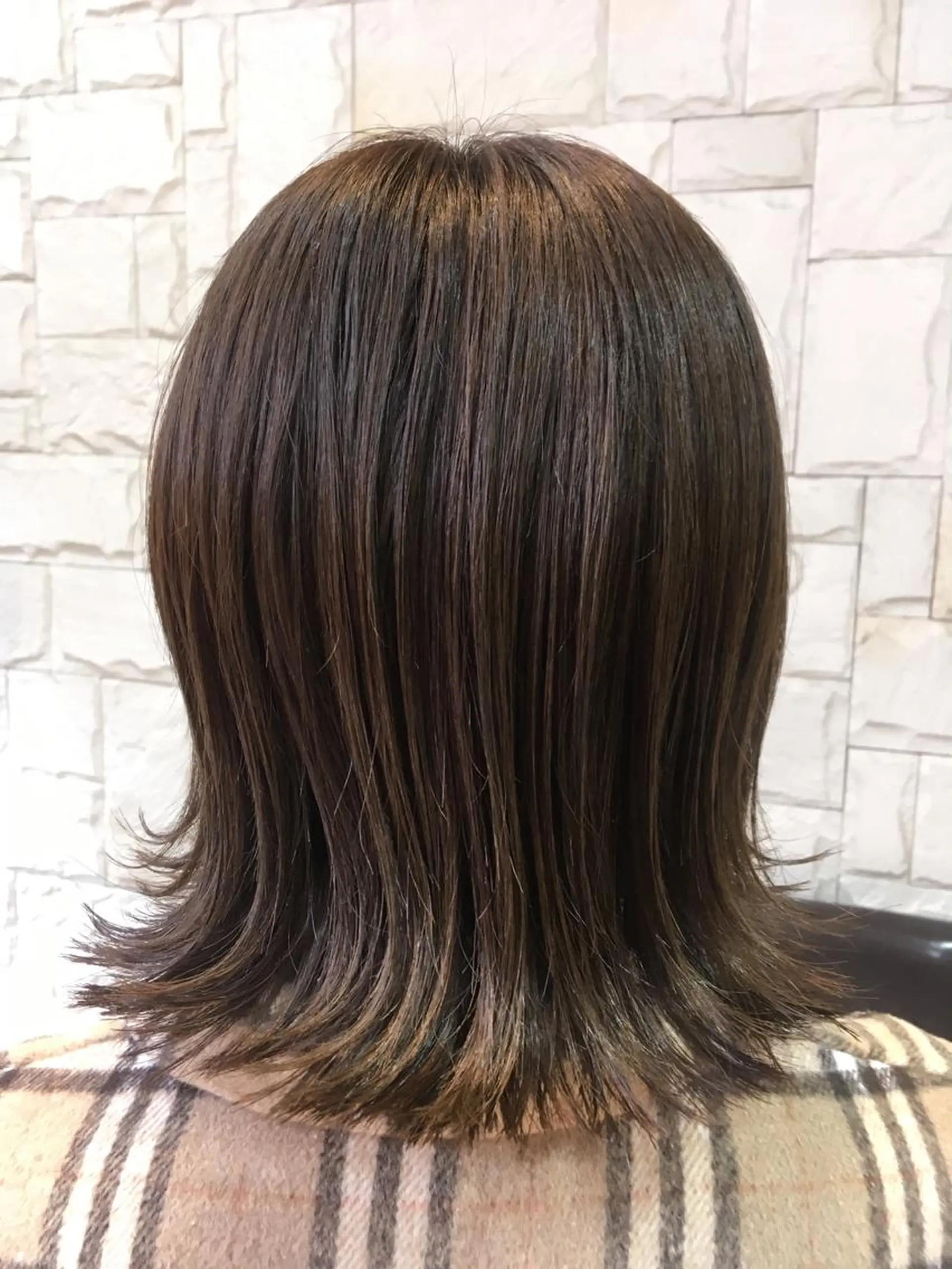 ミディアム カラー ベージュカラー 透明感カラー ✨🌿大人可愛い愛さ れhair🌿✨松本のヘアスタイル