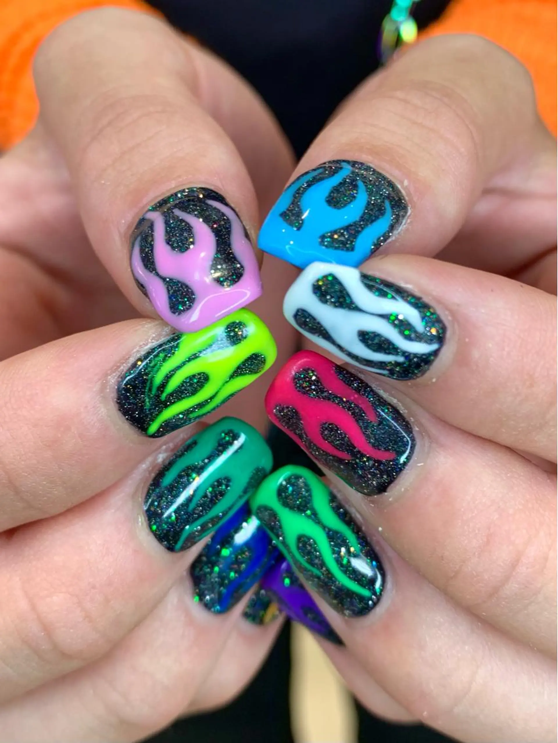 ネイル ラメ(グリッター) ハンドネイル Kureha/ネイル トレンドヘアのヘアスタイル