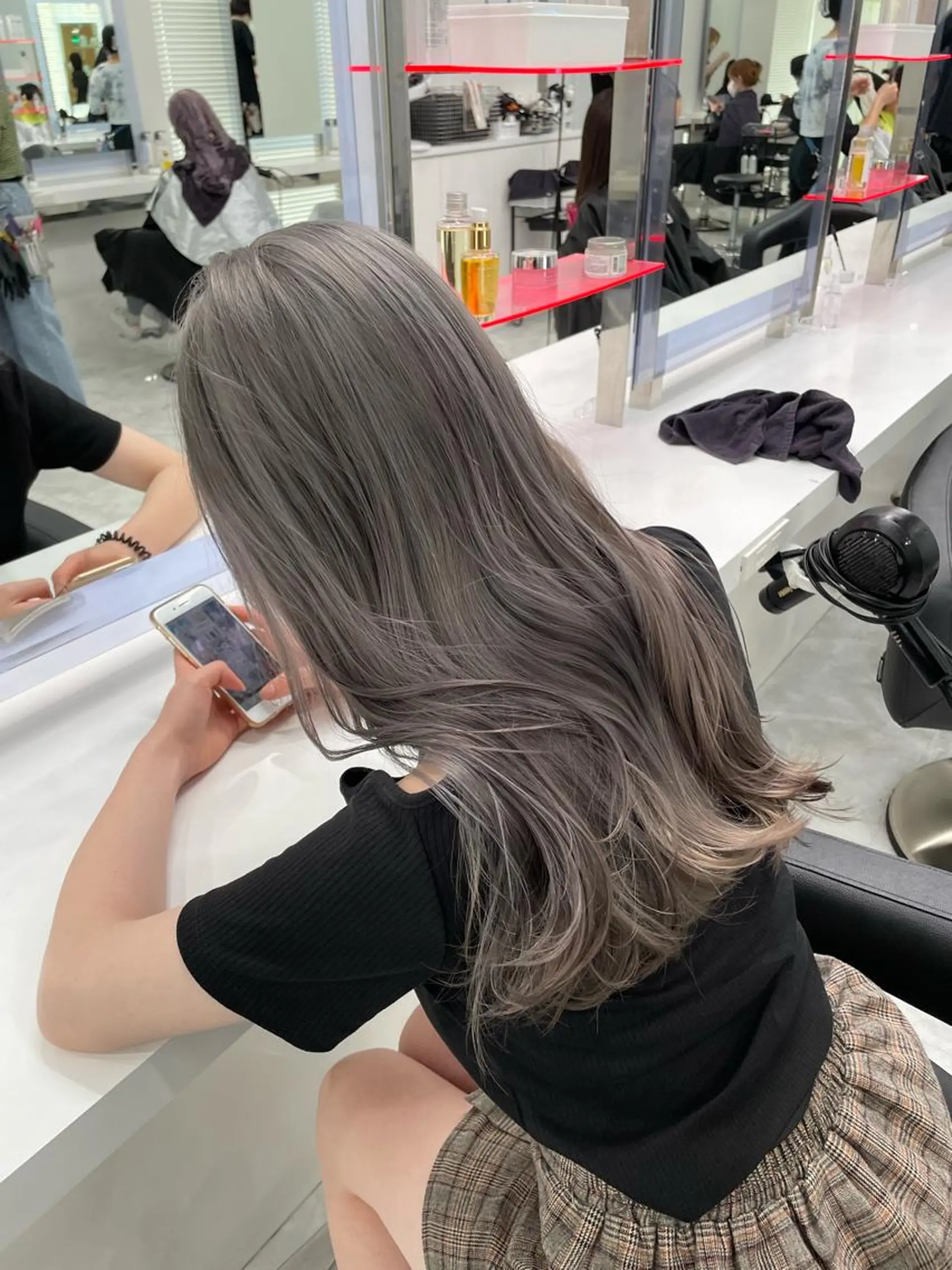 セミロング 韓流メンズカット パーマ/KOTAのヘアスタイル