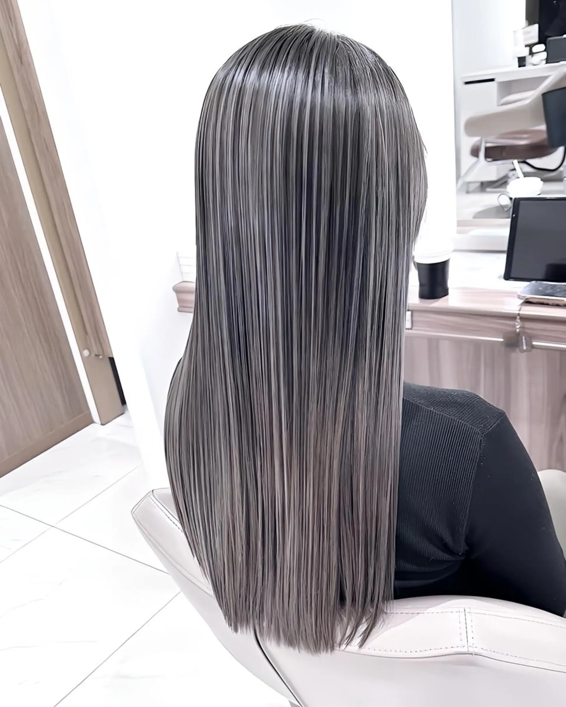 ロング カラー 髪質改善 ヘアカラー トリートメント 菅野翔汰/髪質改善 カラー/ブリーチのヘアスタイル