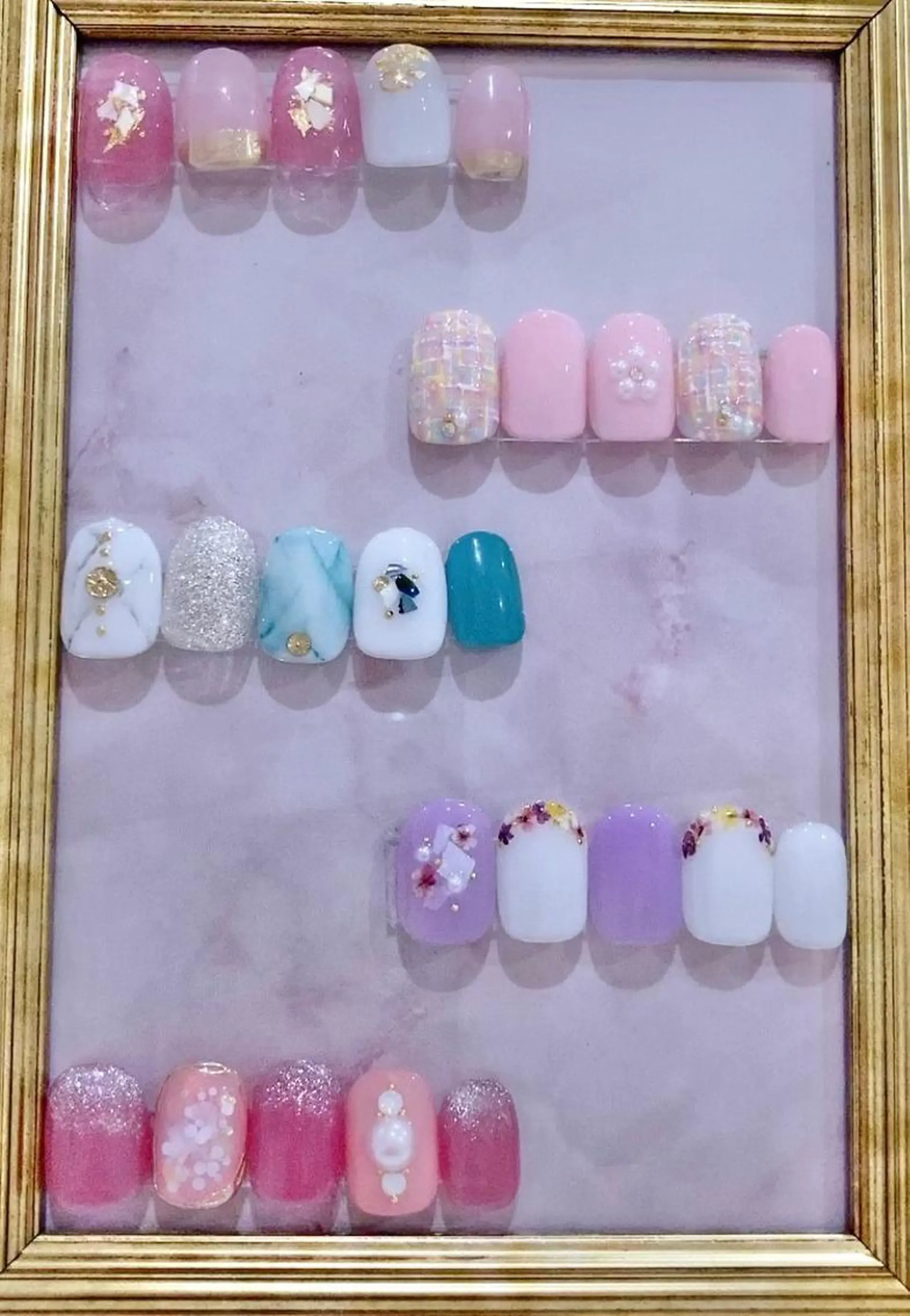 ネイル 長さ出し ジェルネイル 卒業式 韓国ネイル マグネットネイル ハンドネイル Nail&eye Belire 新宿のネイルデザイン