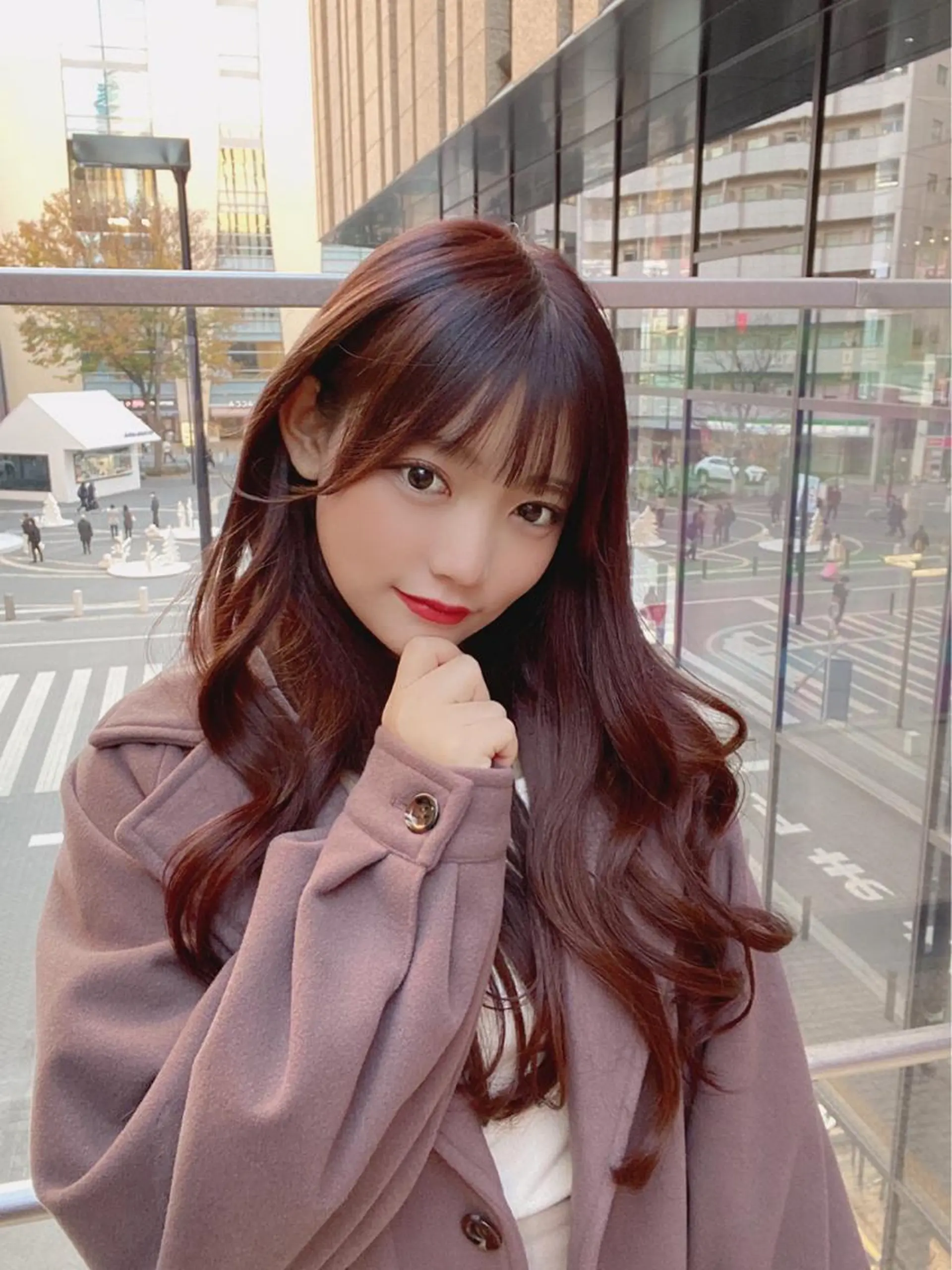 ロング カラー ブラウンカラー ピンクカラー エクステ ヘアカラー エクステ PSY(サイ)所属・PSY(サイ)池袋 金田尚久🎨のヘアスタイル