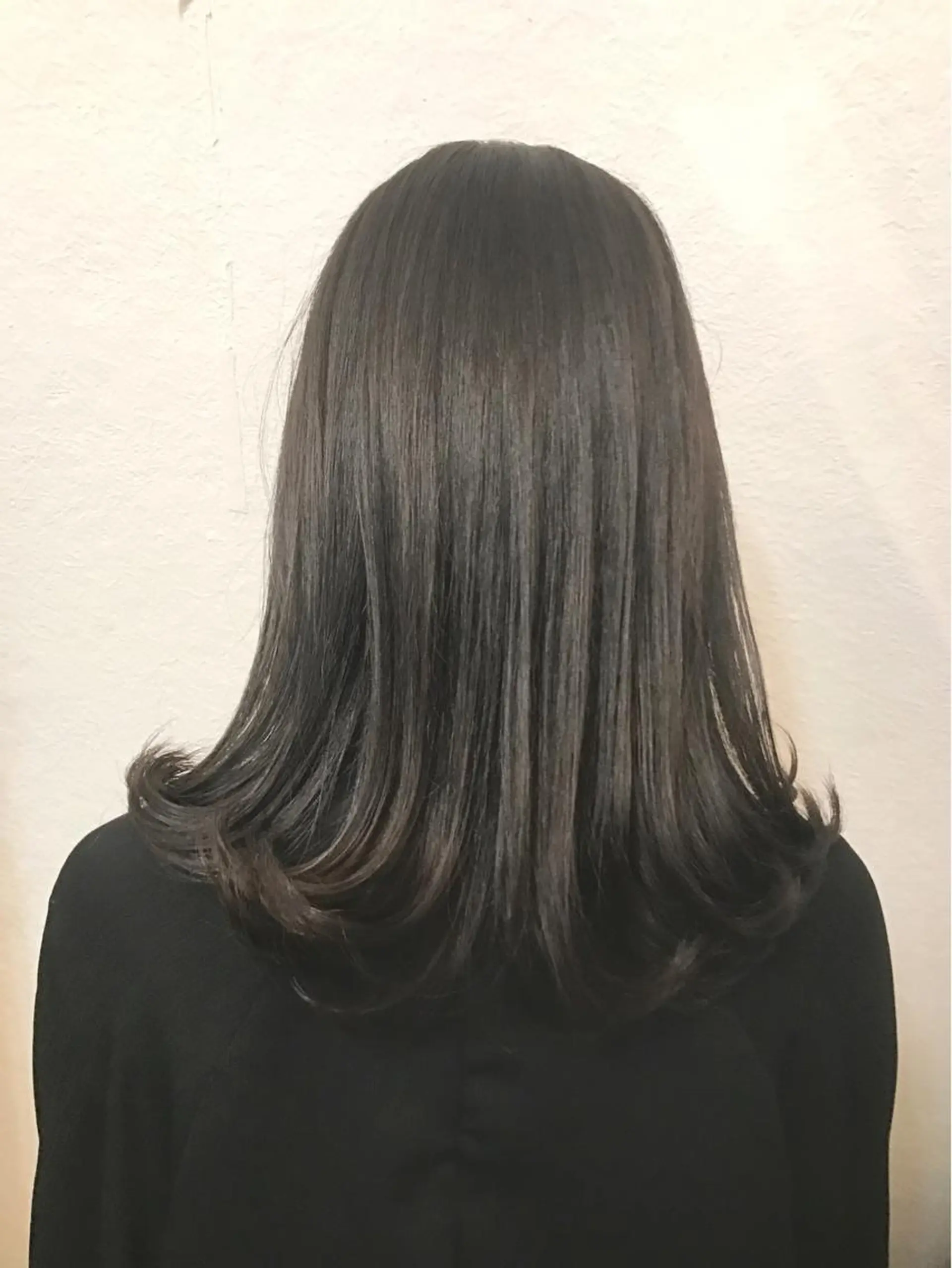 ショート ミディアム セミロング ロング カラー ヘアアレンジ グレージュ FOLK所属・白髪ぼかしハイライト バレイヤージュヤマトのヘアスタイル
