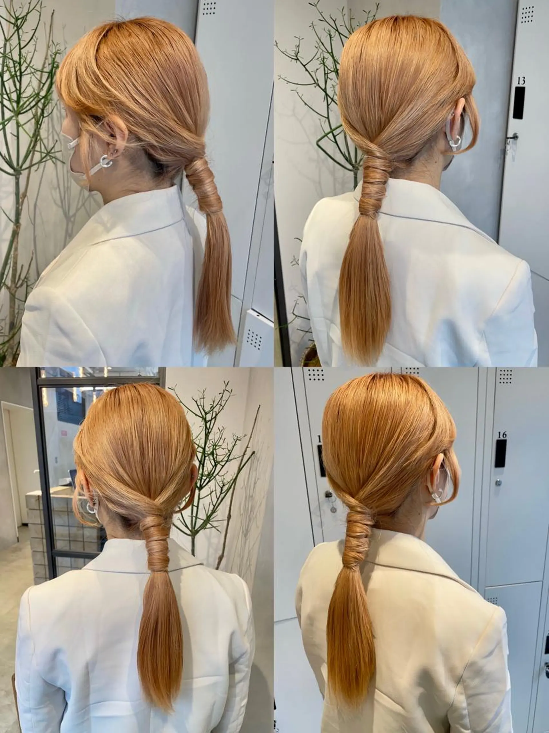 ヘアアレンジ 透明感カラー✨艶髪 制作🌱山根あゆみのヘアスタイル