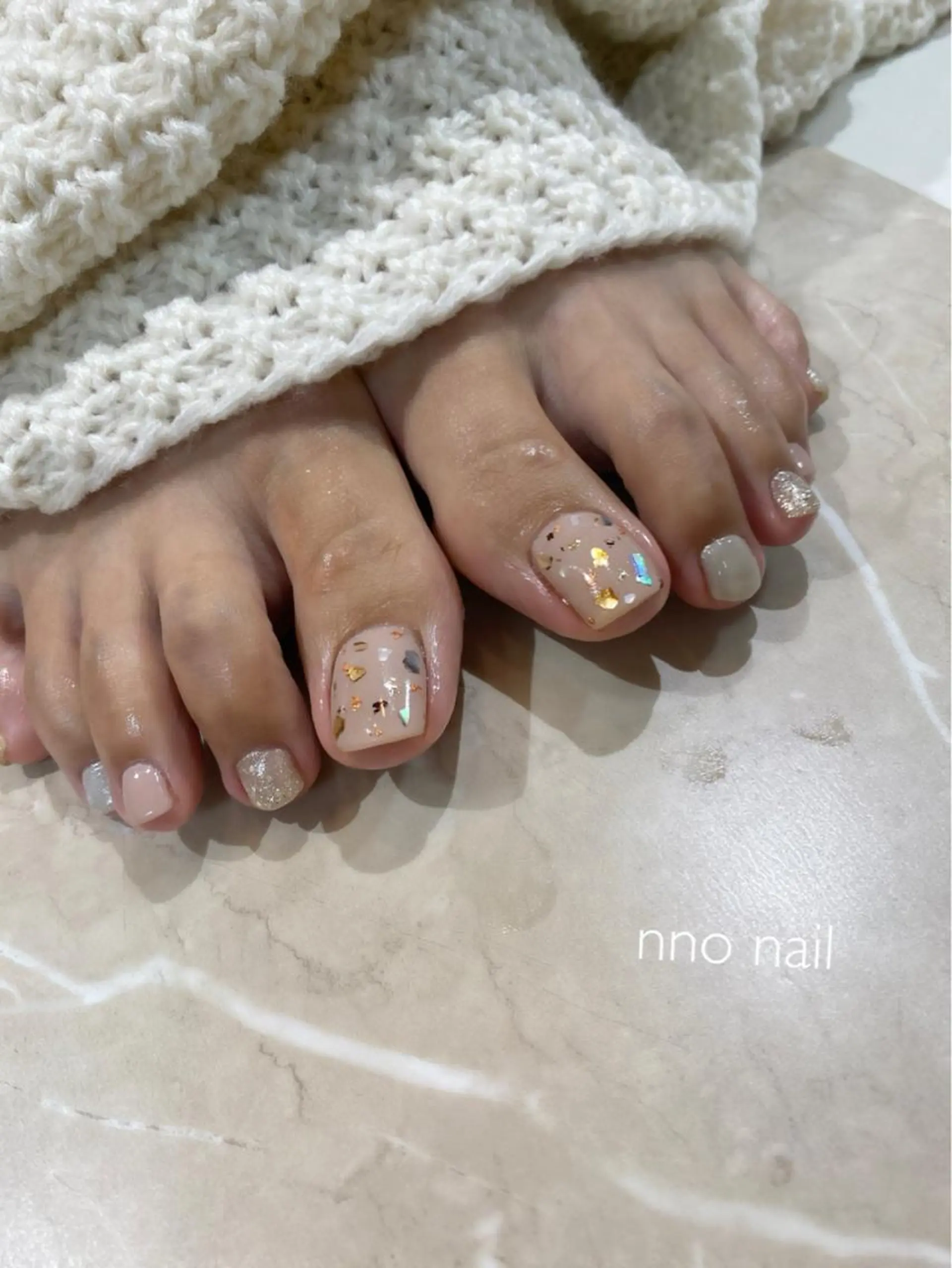 ネイル ハンドネイル フットネイル nno  nail   エヌノネイル所属・nno nailのネイルデザイン