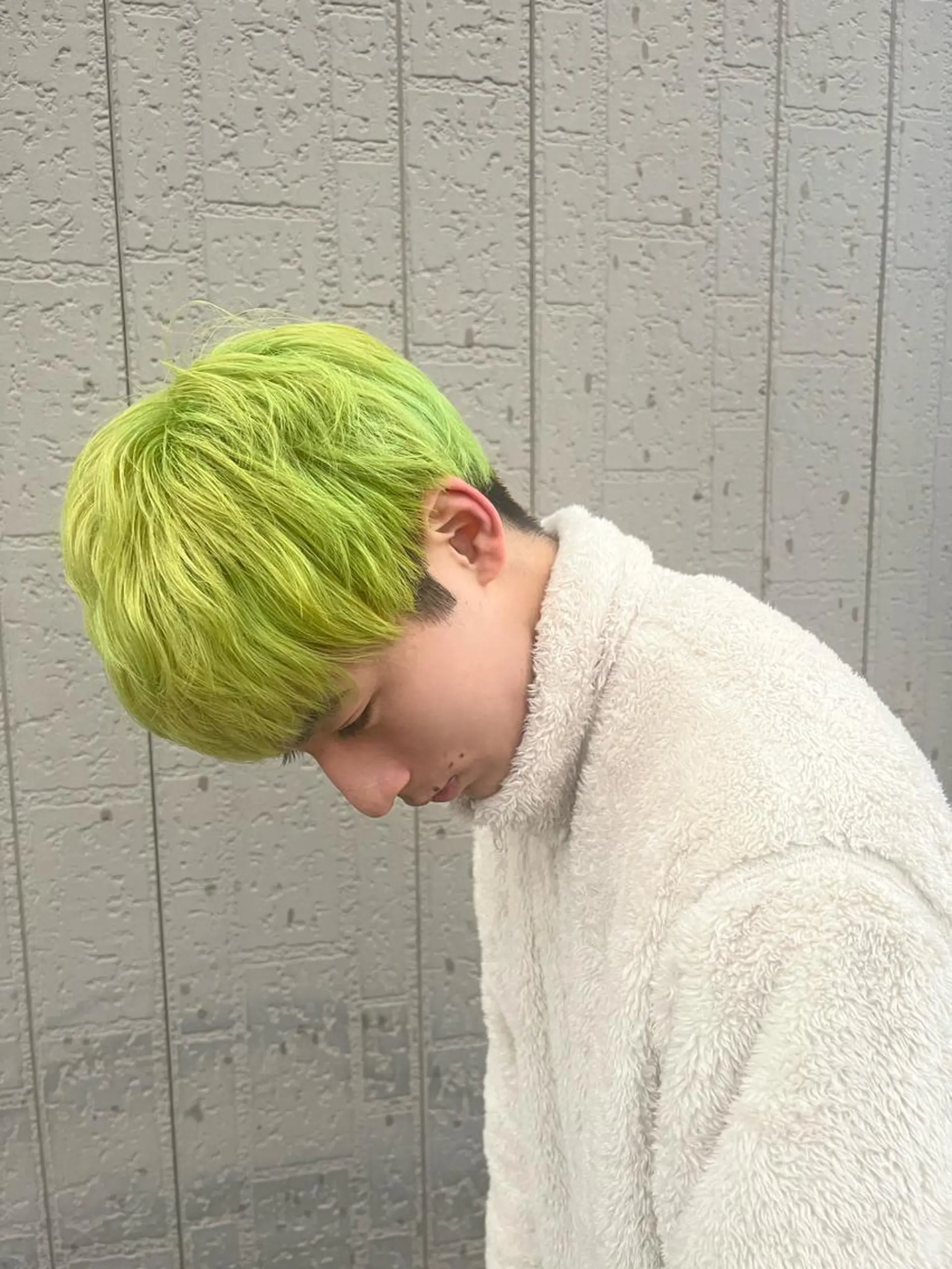 ショート カラー メンズ ハイトーン/デザイン /ひさやのヘアスタイル