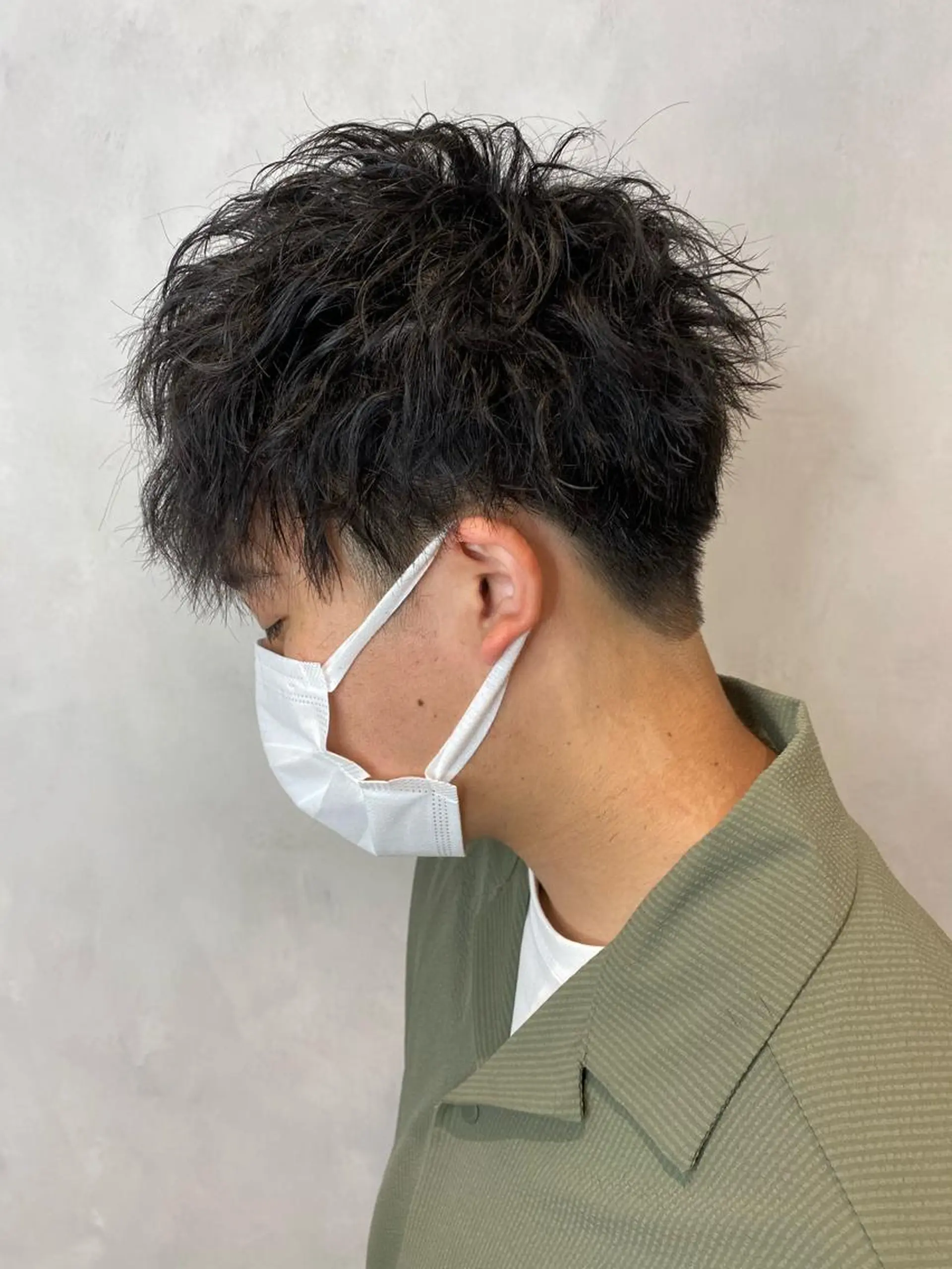 ショート パーマ 吹田 駿 髪質改善縮毛矯正のヘアスタイル