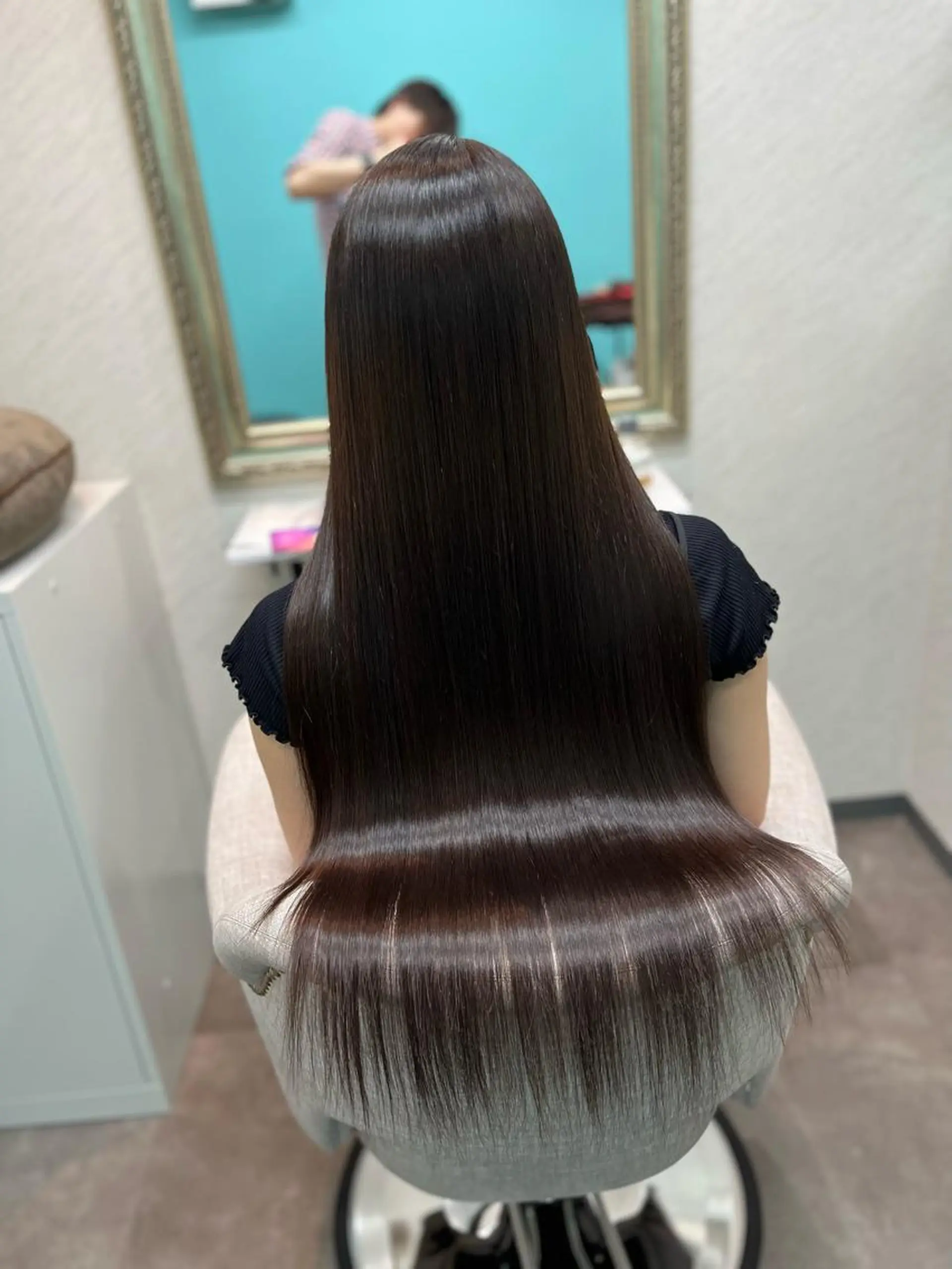 ロング カラー アクアカラー 髪質改善 トリートメント トリートメント ヘッドスパ ヘアセット seta新宿所属・髪質改善/縮毛矯正 芹沢のヘアスタイル