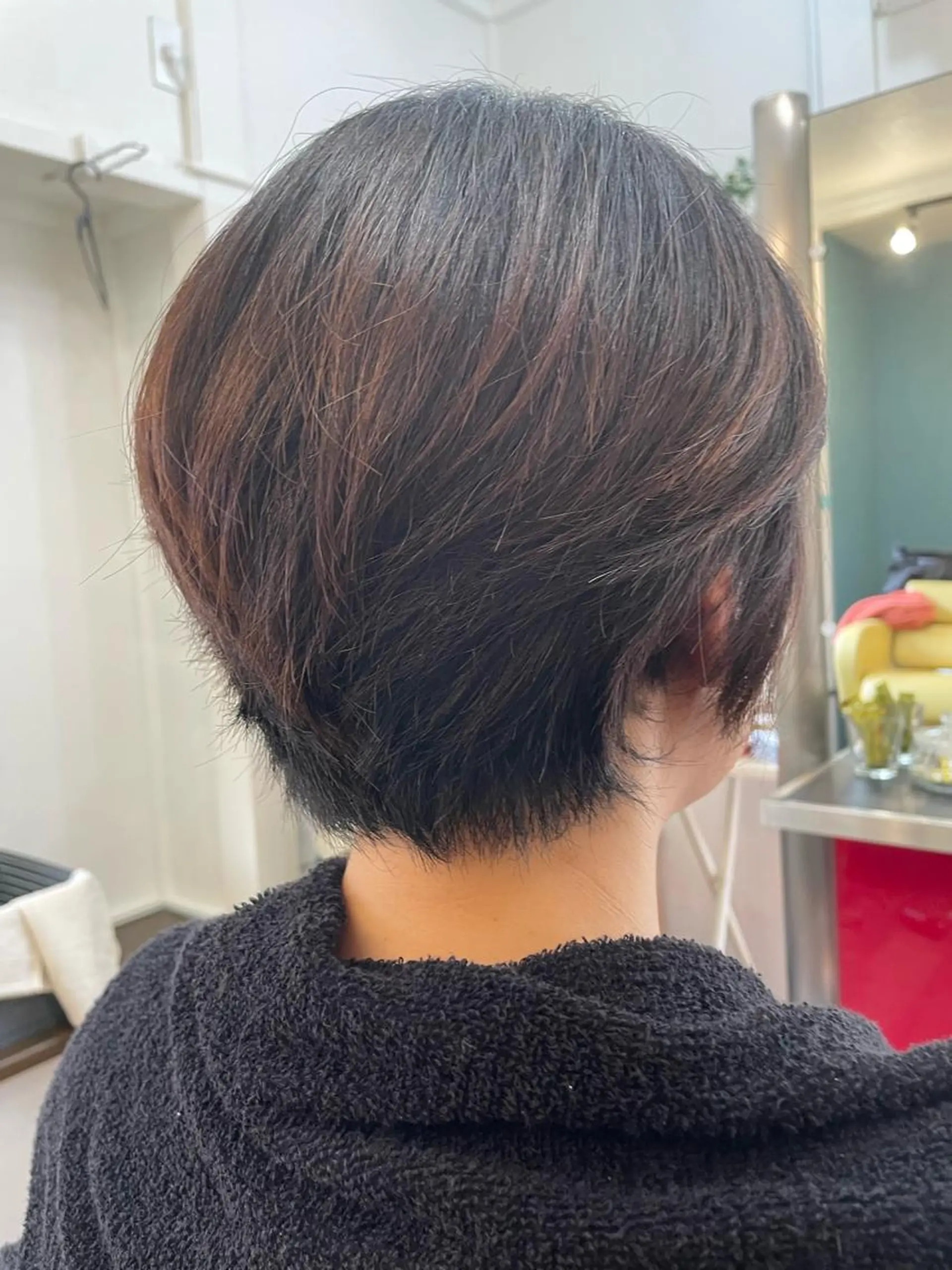 ショート ショートボブ ボブ ショートヘア カット 大和田 朱美のヘアスタイル