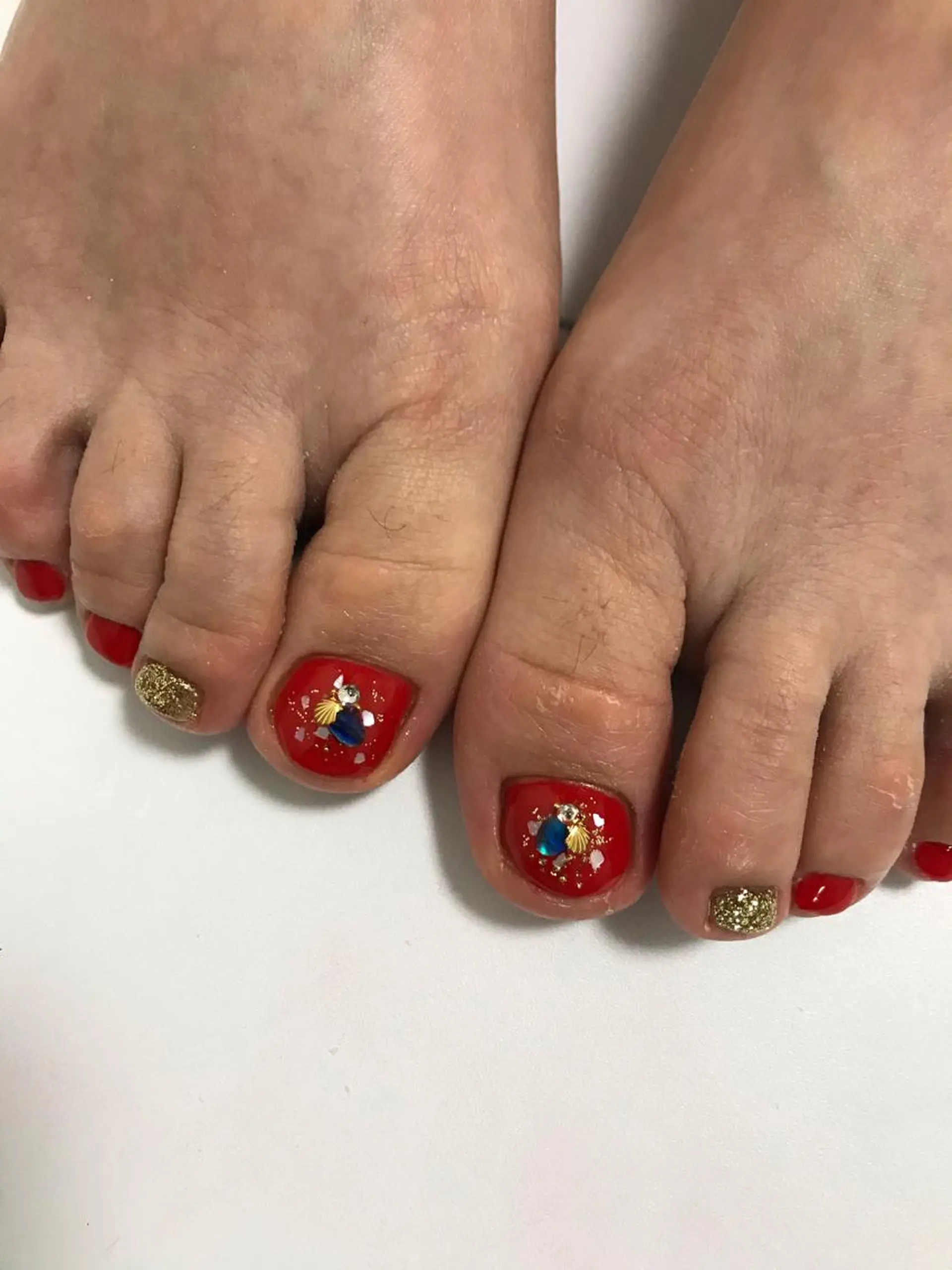 ネイル フットネイル シンプルネイル disini所属・Disini nailのネイルデザイン