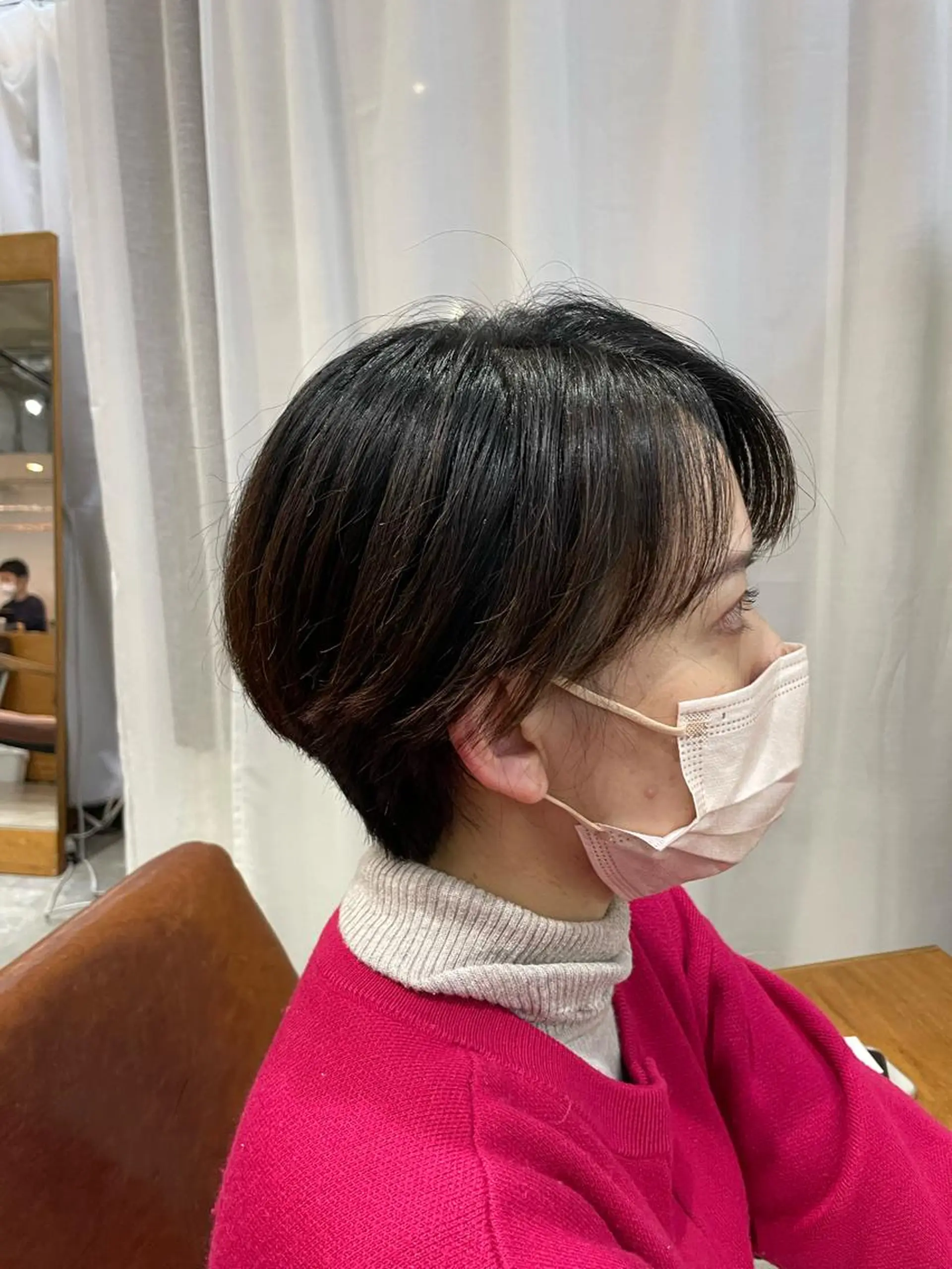 ショート くびれヘア ショートヘア 奥村 紘のヘアスタイル