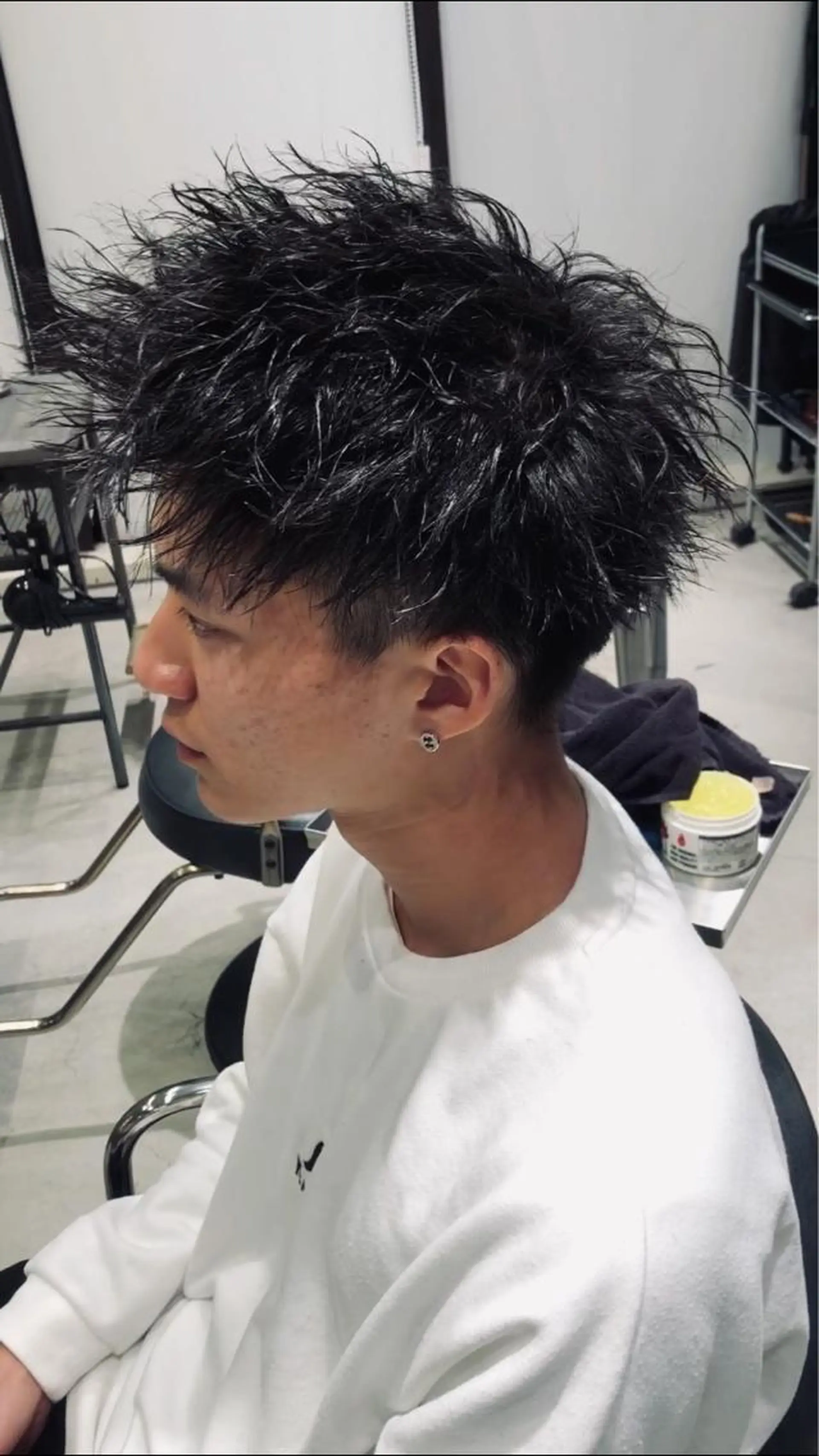 メンズ メンズパーマ メンズツイストパーマ ツイストパーマ 透明感カラー／メンズ 特化kazumaのヘアスタイル