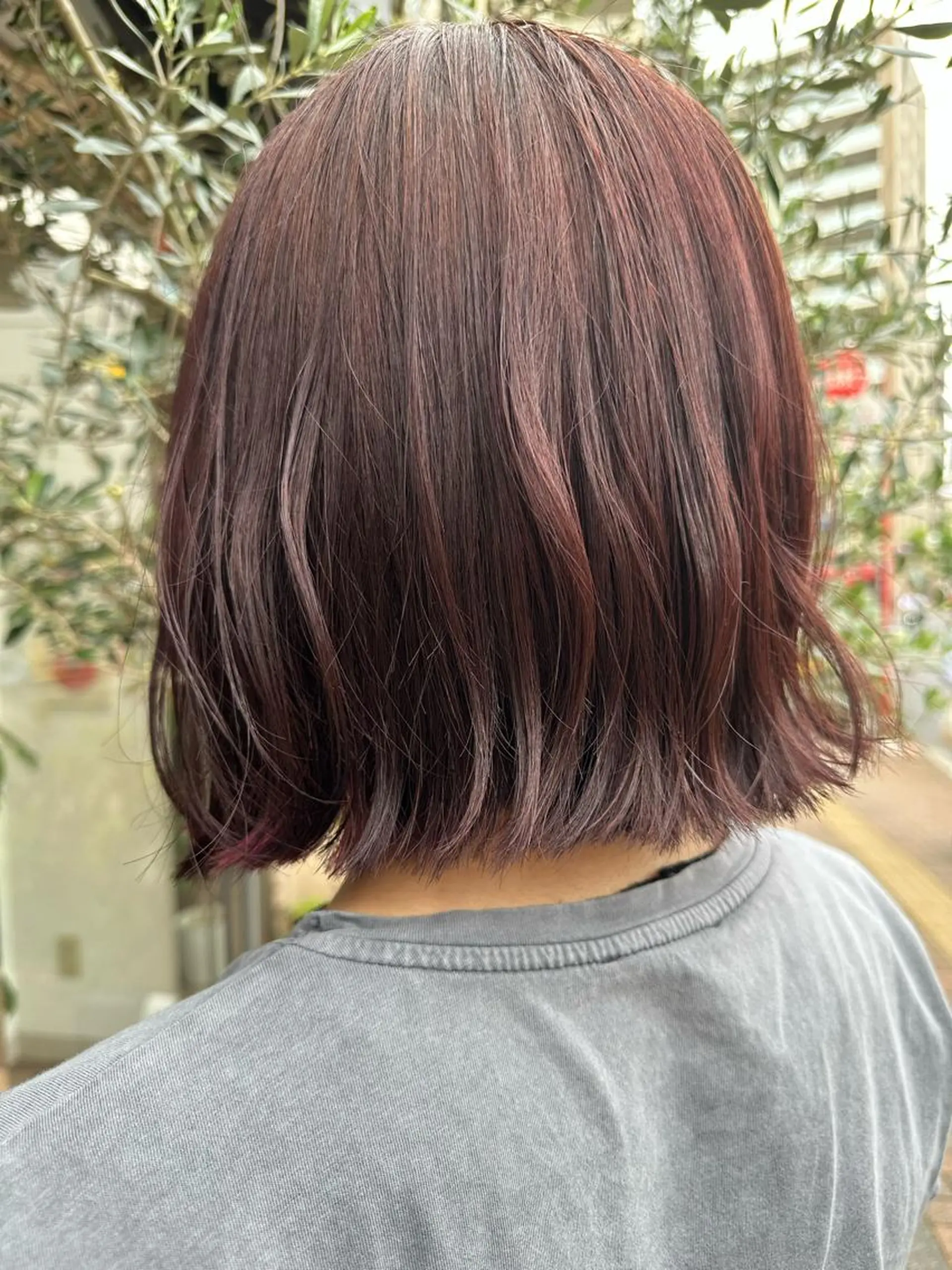 ショート カラー 透明感カラー ボブ カット ヘアカラー sato ayaka ｜透明感カラー🫧のヘアスタイル