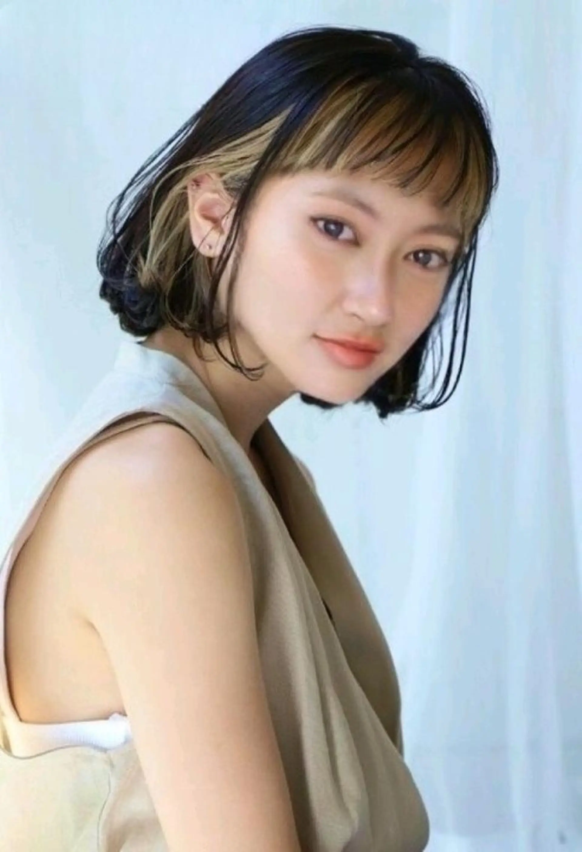 カラー ヘアカラー Felice 所属・ショート. ボブヘア専門店のヘアスタイル