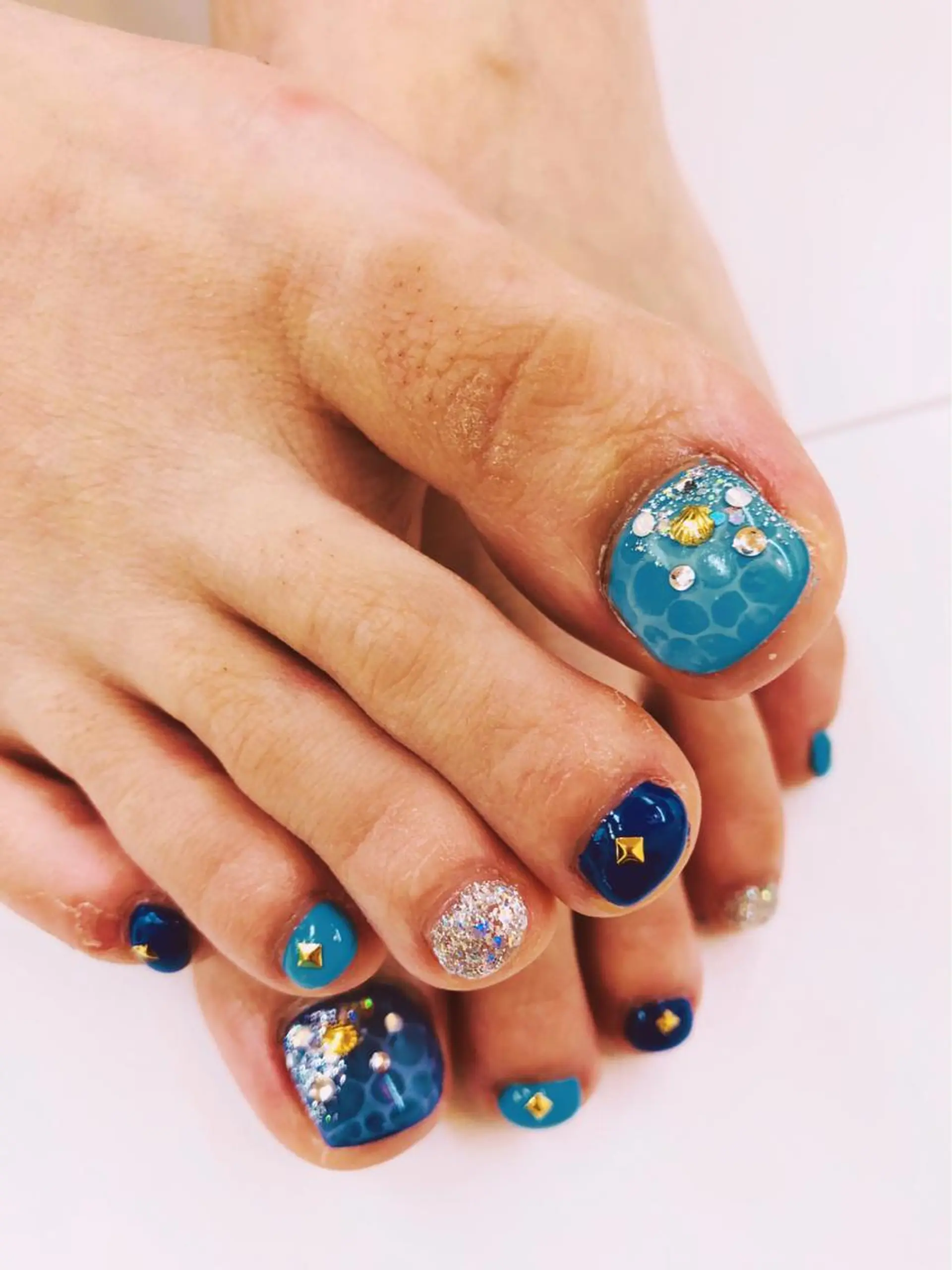 ネイル フットネイル Lokahi NAILのネイルデザイン