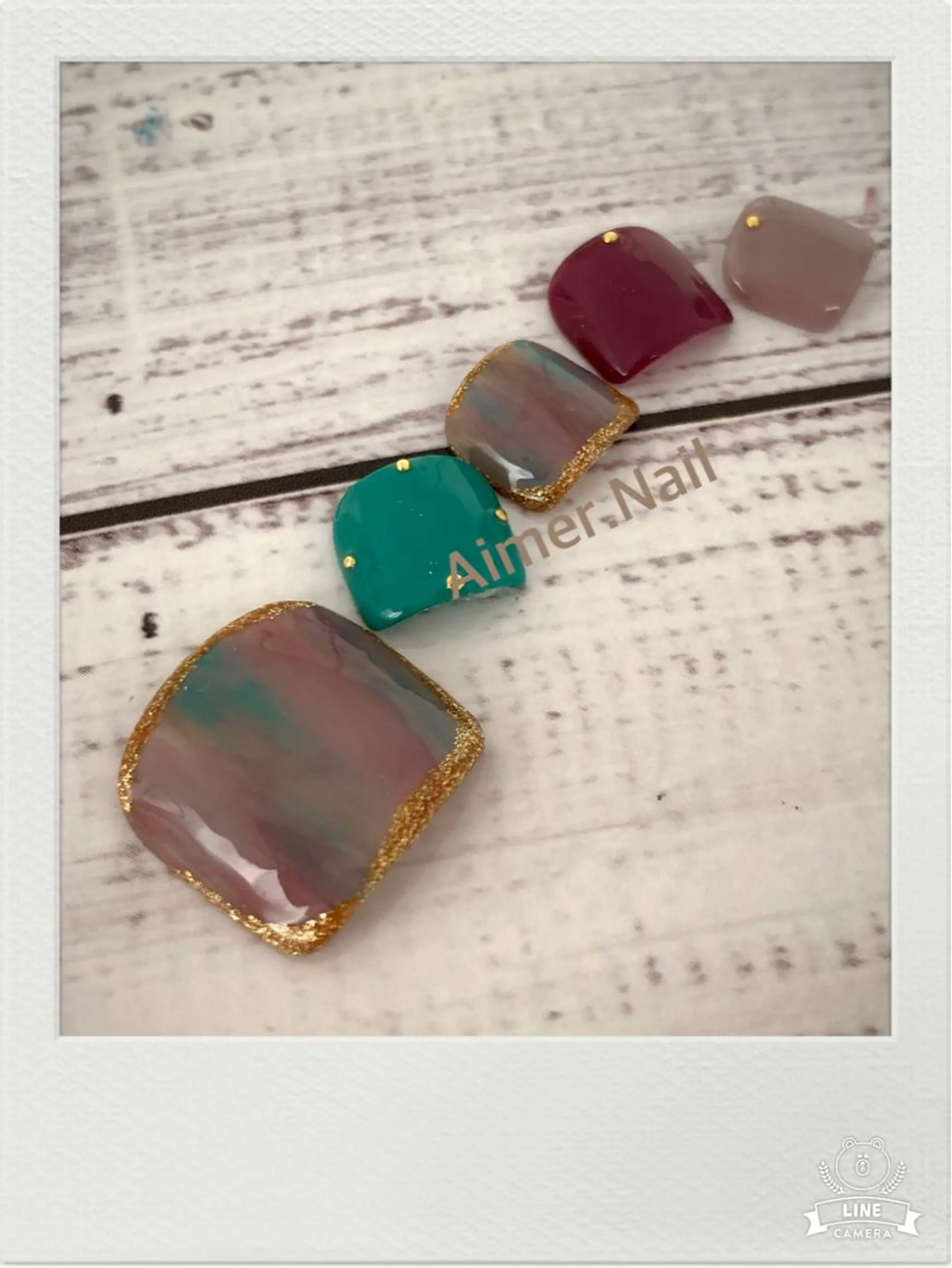 ネイル フットネイル フットネイル Aimer. Nailのネイルデザイン