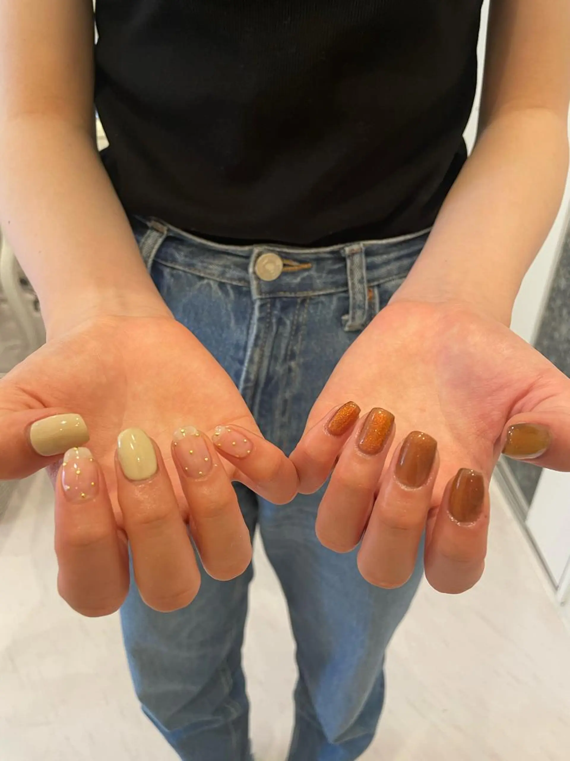 ネイル 束感まつ毛/ネイル/ LED♥KIRARAのマツエク・マツパデザイン