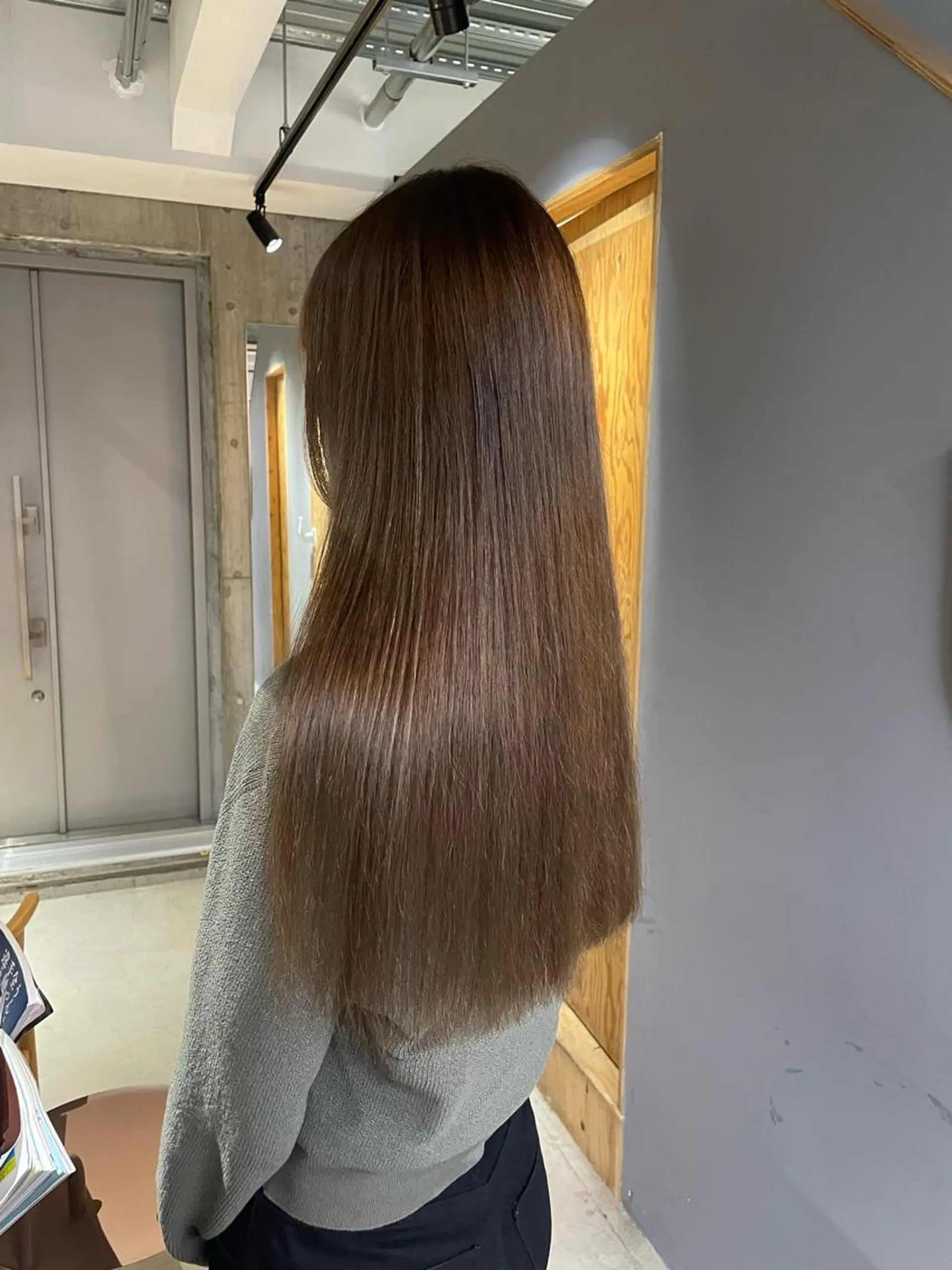 ロング カラー アッシュ ベージュカラー noa ☪︎のヘアスタイル