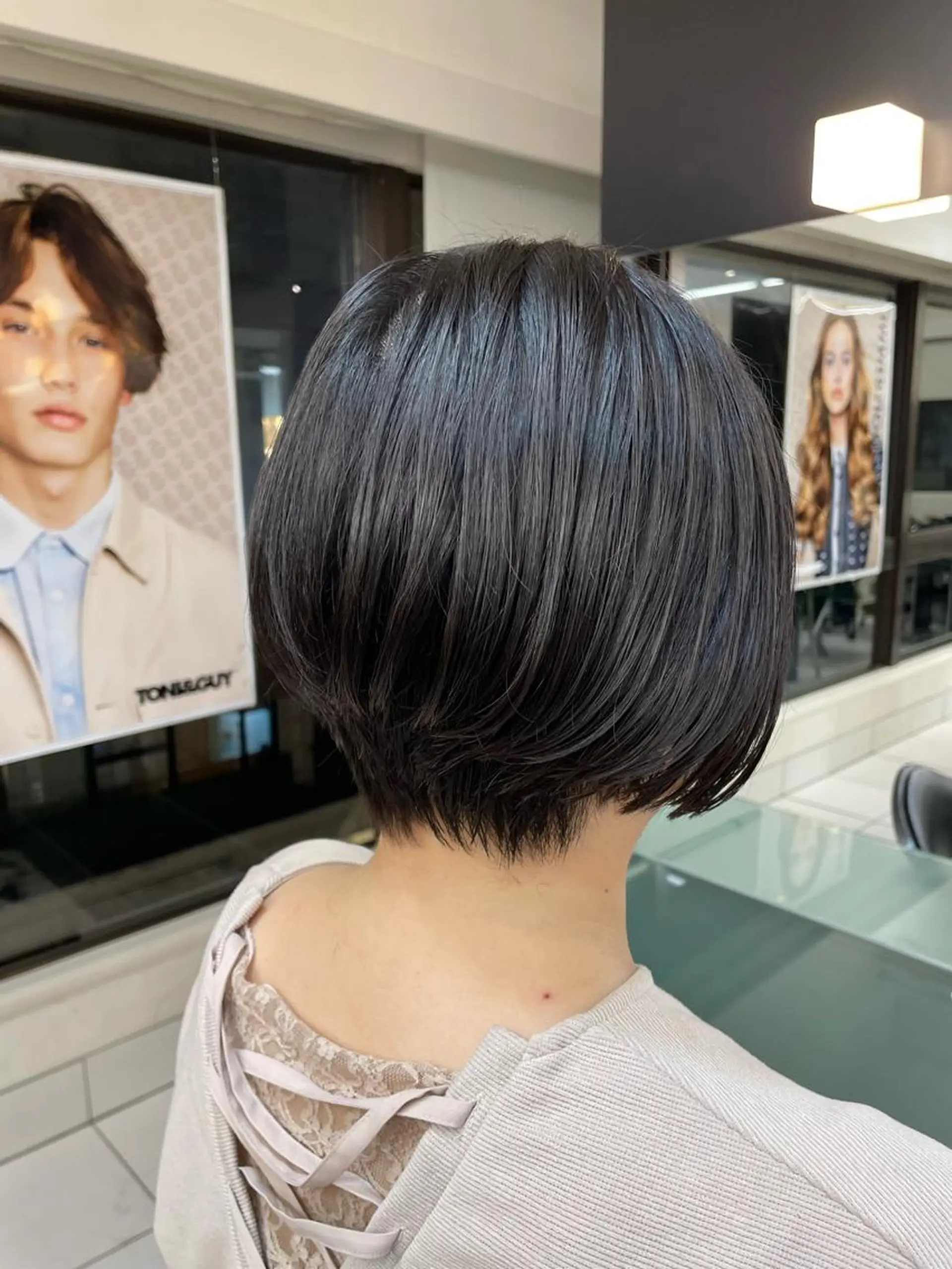 ショート ショートボブ ボブ ショートヘア 大山 真衣のヘアスタイル