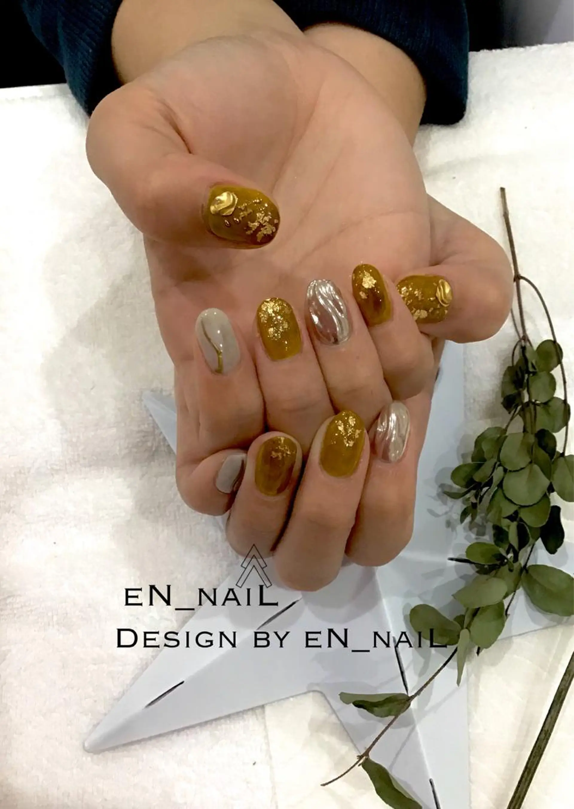 ネイル ＥＮＮＡＩＬ野中本店所属・EN_NAIL 野中本店Ayakaのネイルデザイン
