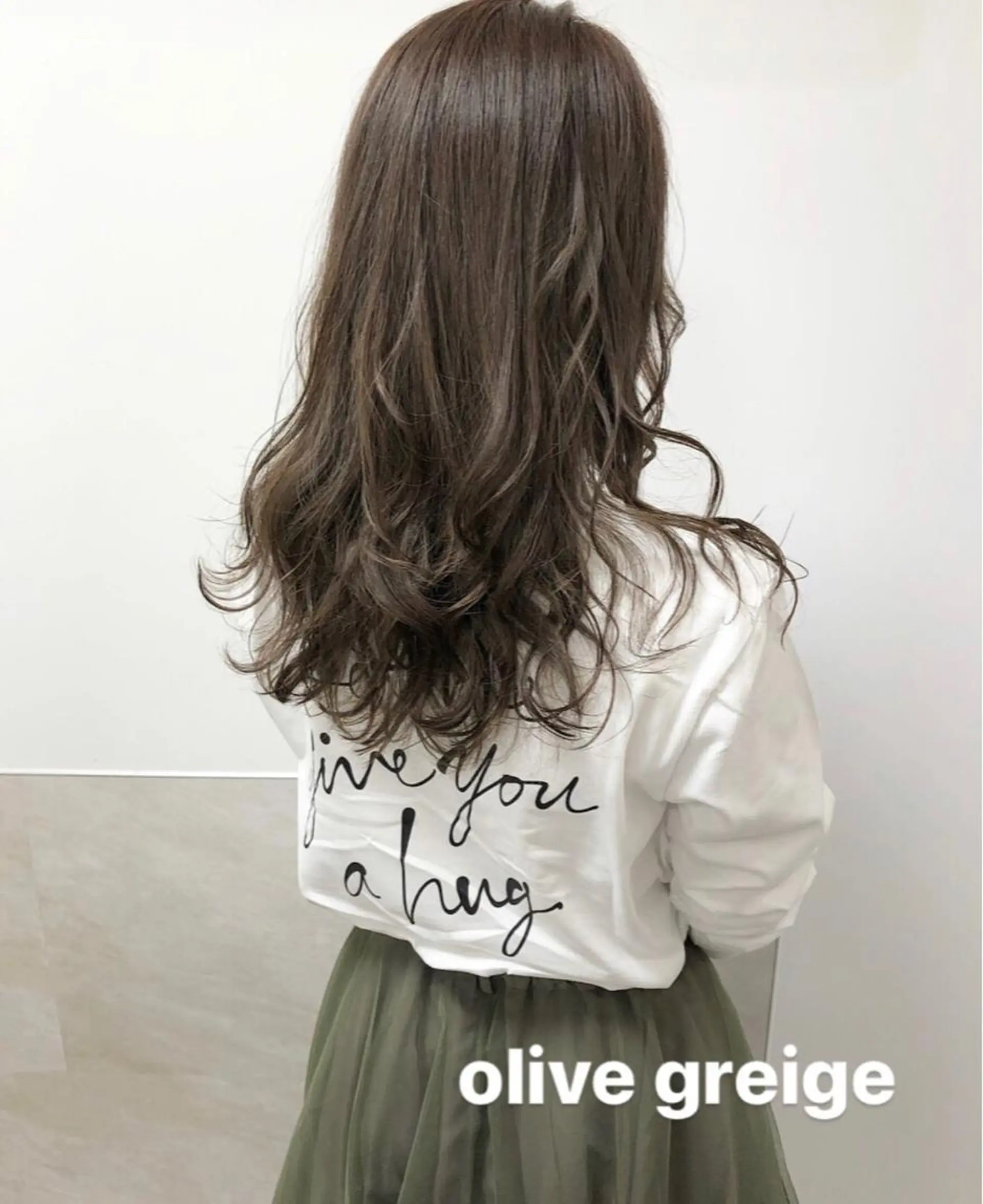 セミロング カラー autre所属・大久保 ひでなりのヘアスタイル