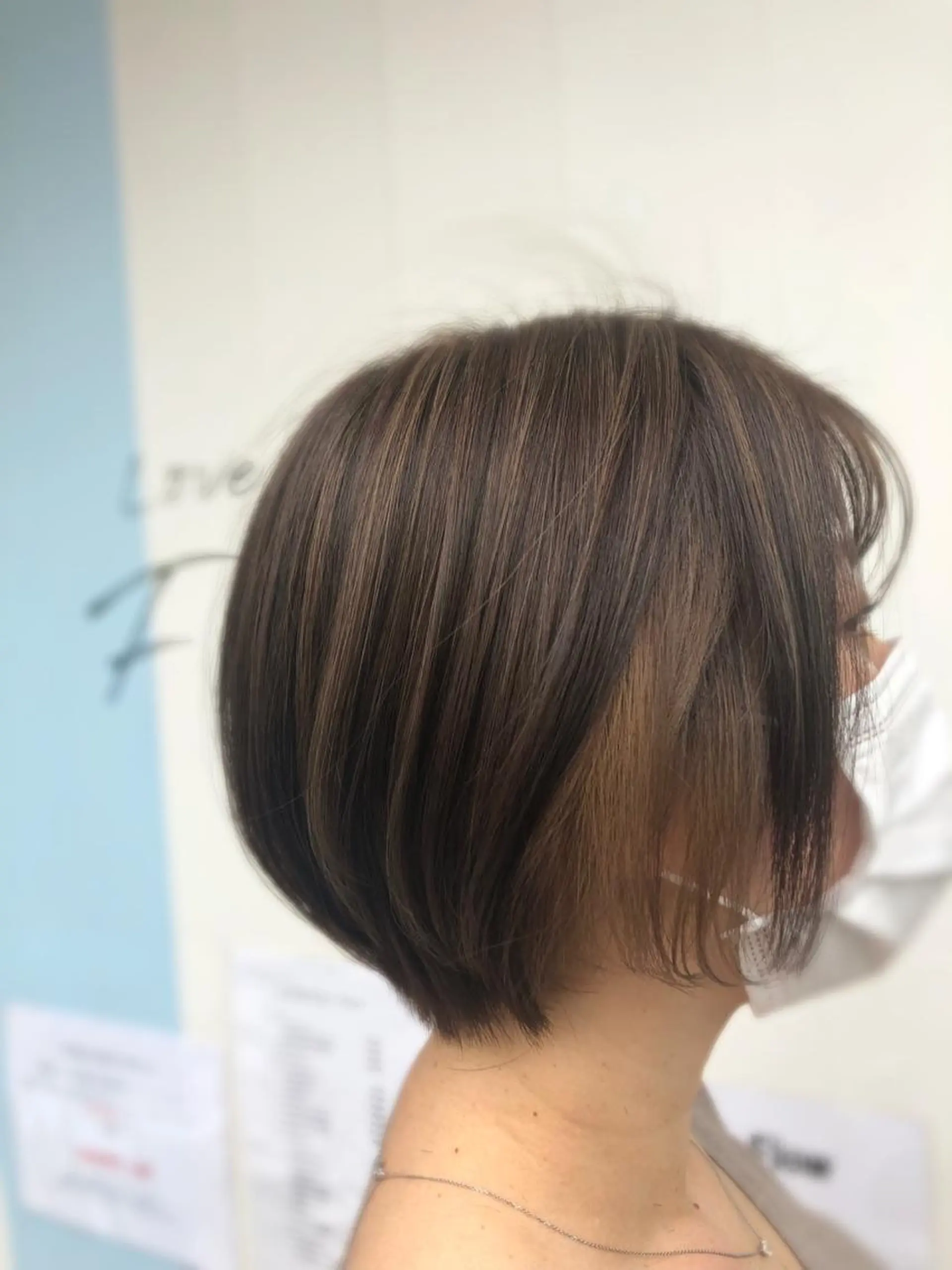 ショート カラー 坂本 実沙季のヘアスタイル