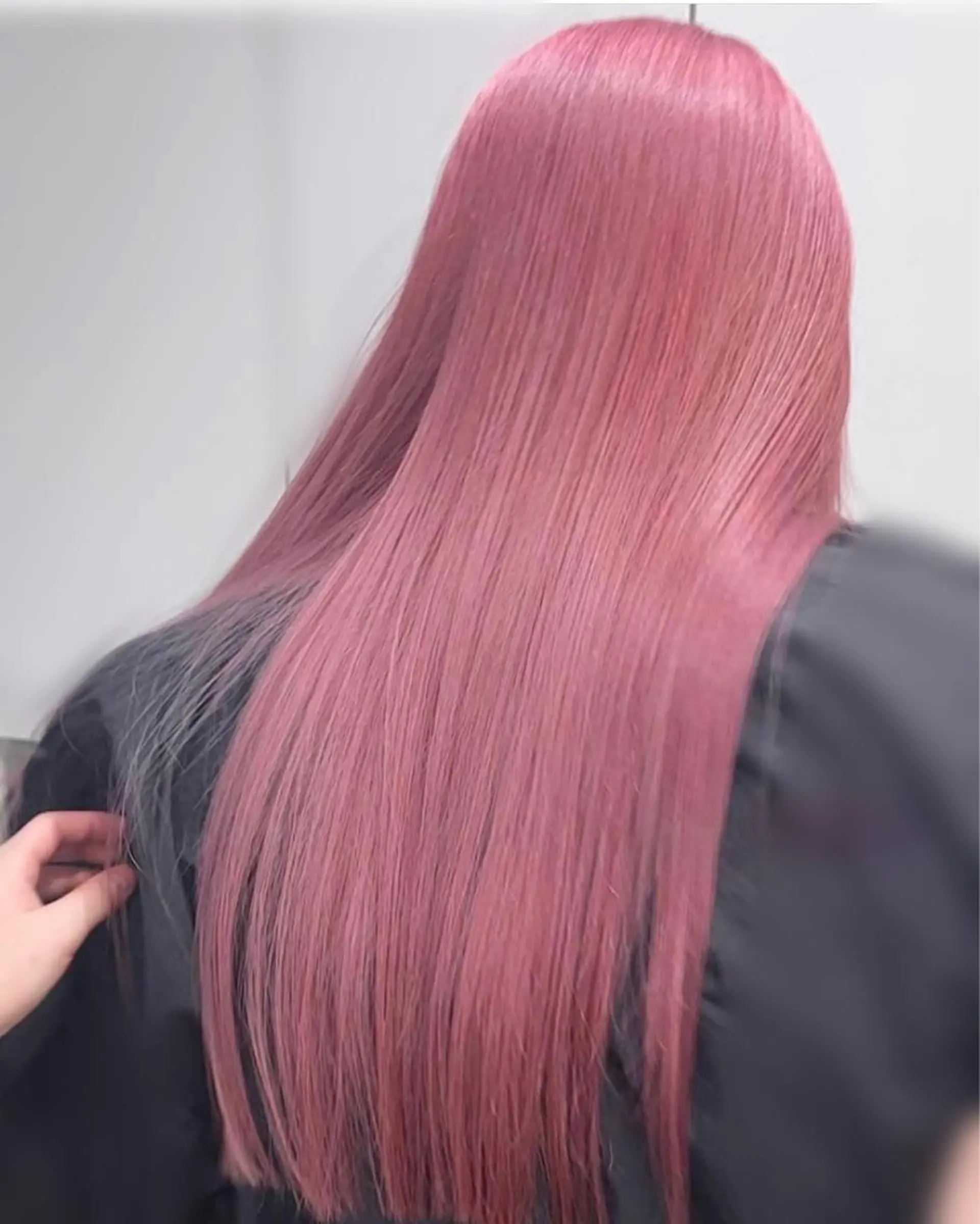 ロング カラー ヘアアレンジ 🎀韓国スリムタッキ 羽エクステ🎀kiiのヘアスタイル