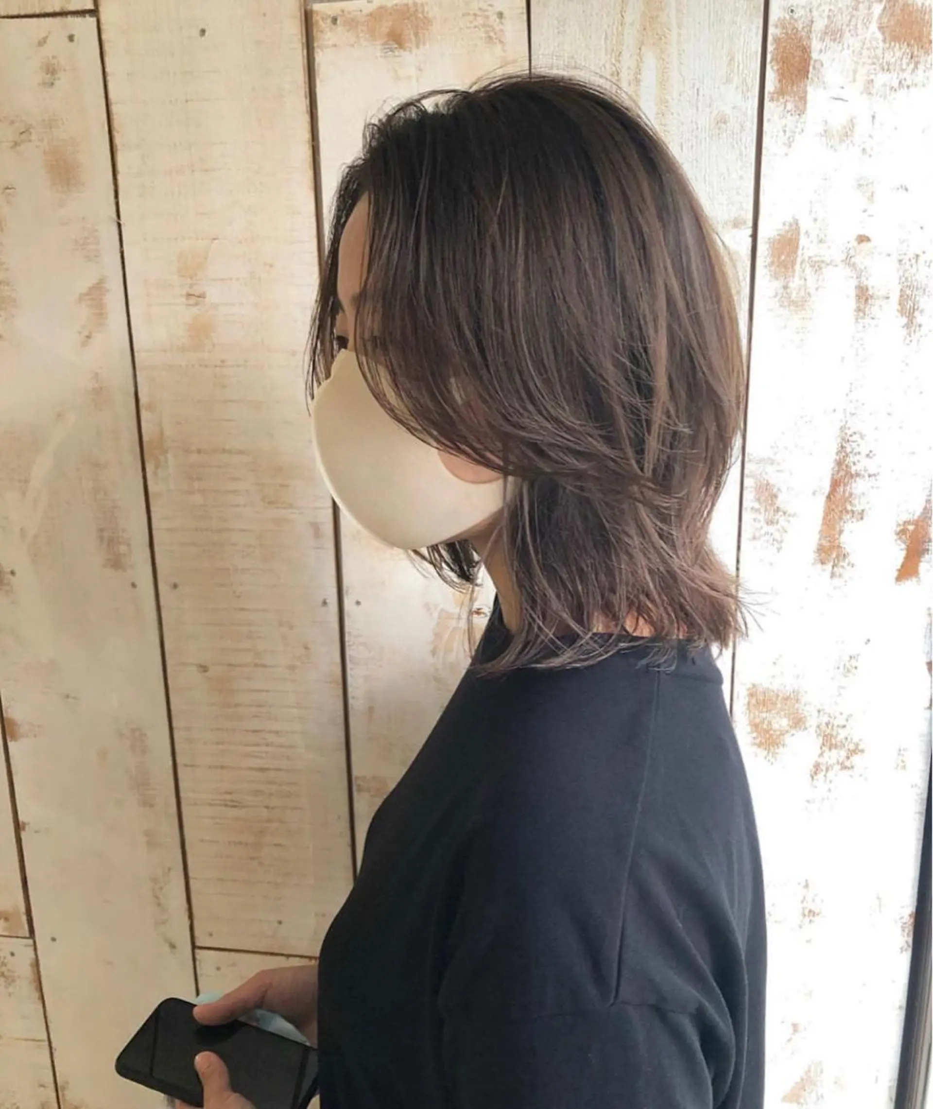 ミディアム ade omotesando所属・鷺谷 玲奈のヘアスタイル