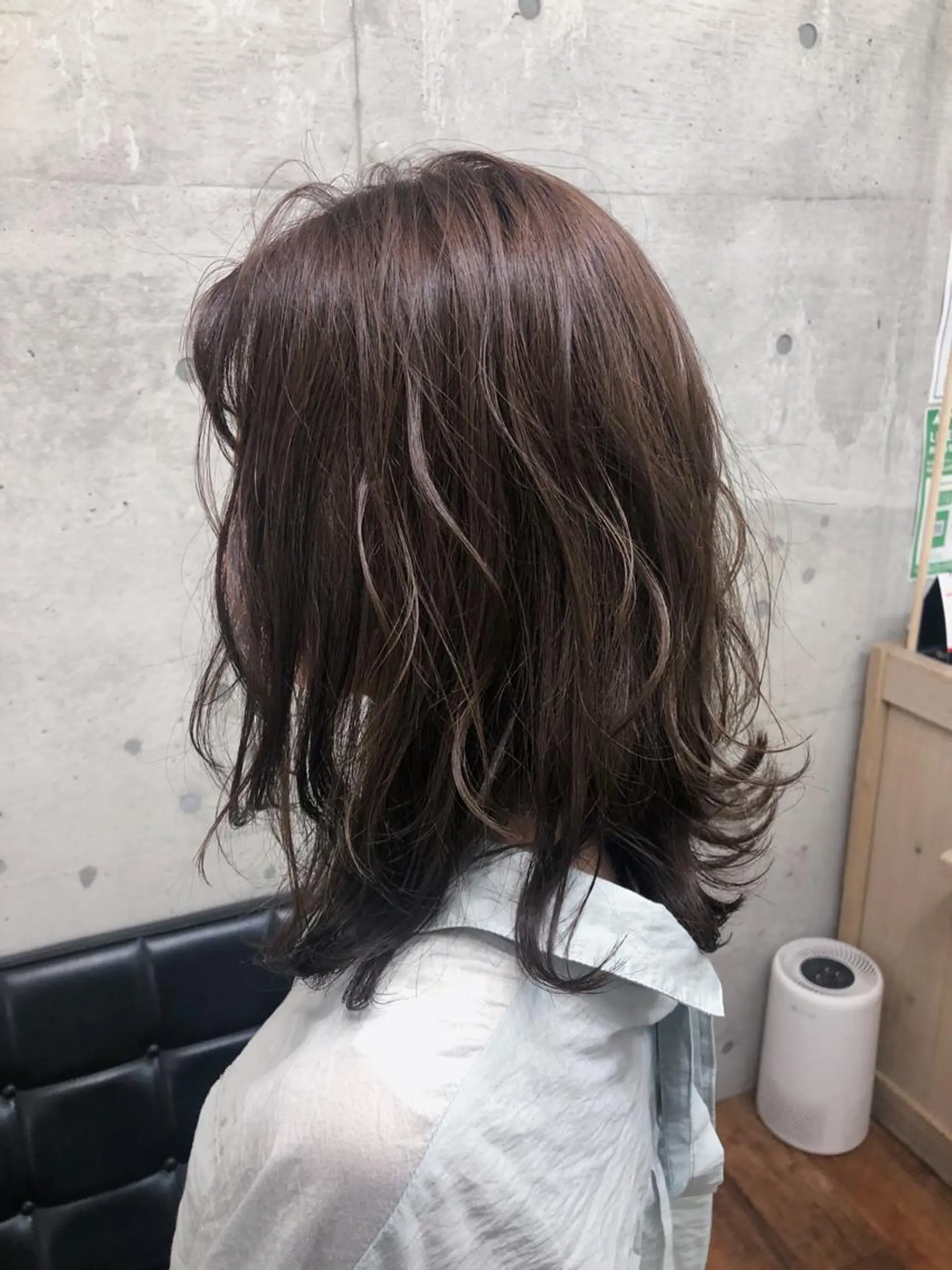 セミロング カット ヘアカラー トリートメント MeL 横浜/ MIHOのヘアスタイル