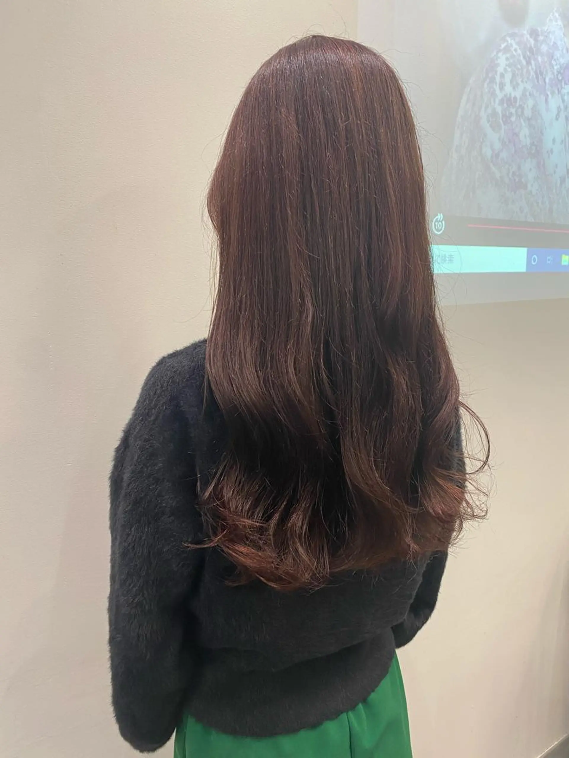 ロング カラー ブラウンカラー イルミナカラー ピンクカラー ピンクブラウン ✨透明感カラー✨ 🦖佐々木未来🦕のヘアスタイル