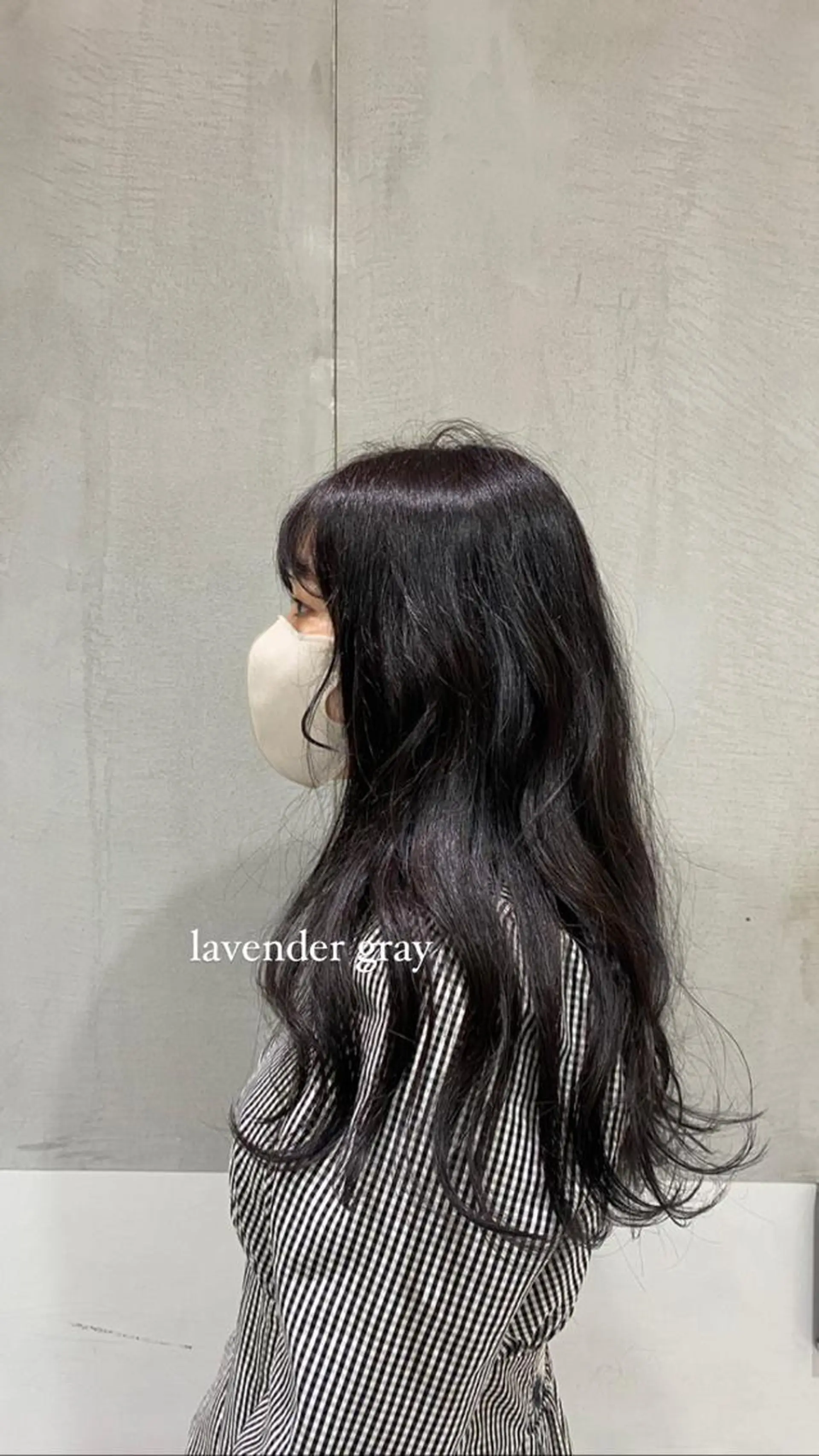 ロング カラー ラベンダーカラー ヘアカラー トリートメント 艶感/ナチュラル 🌿マアヤのヘアスタイル