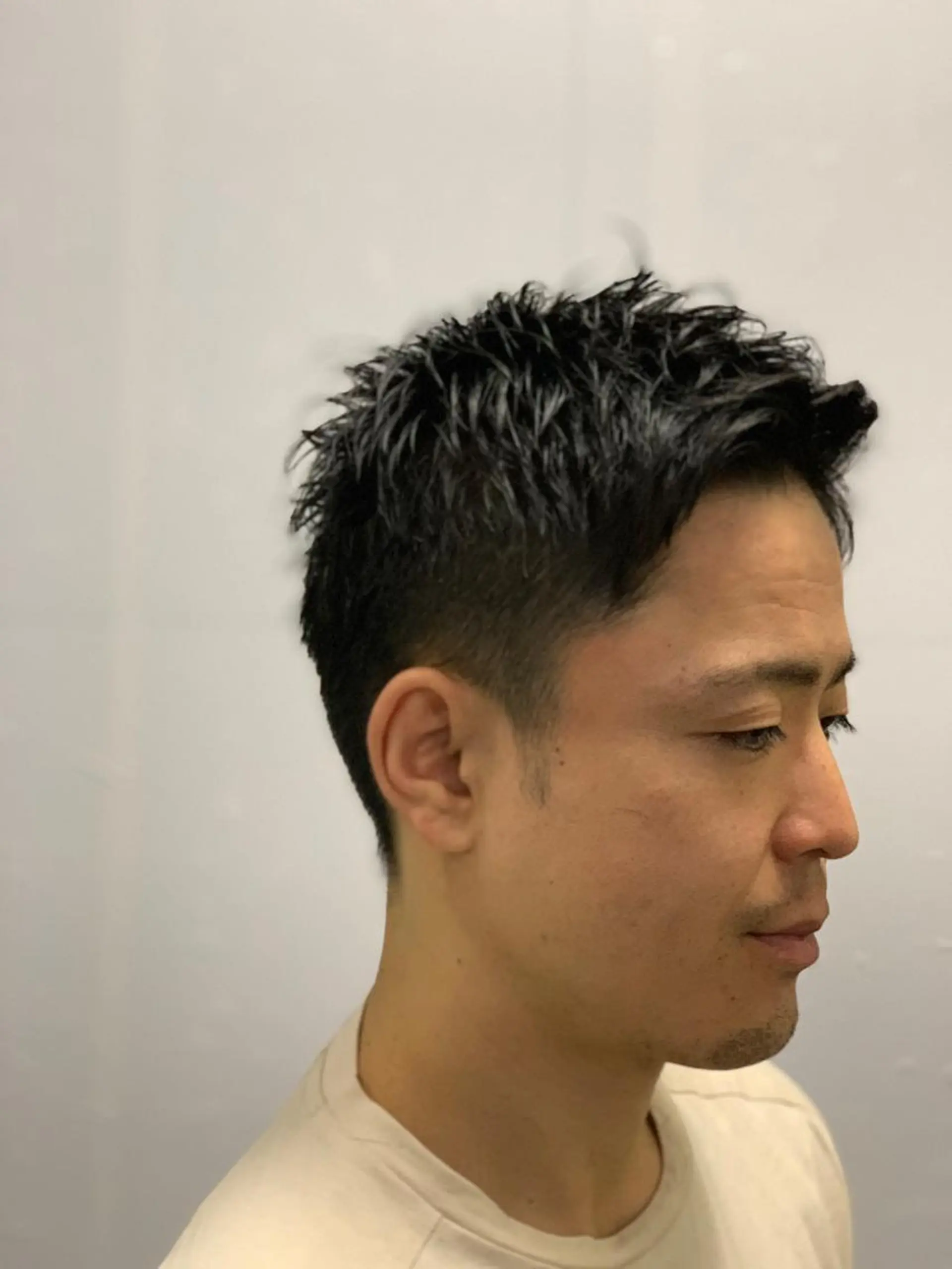 ショート ショートヘア ヒロ銀座プレミアムバーバー銀座店所属・田中 心のヘアスタイル